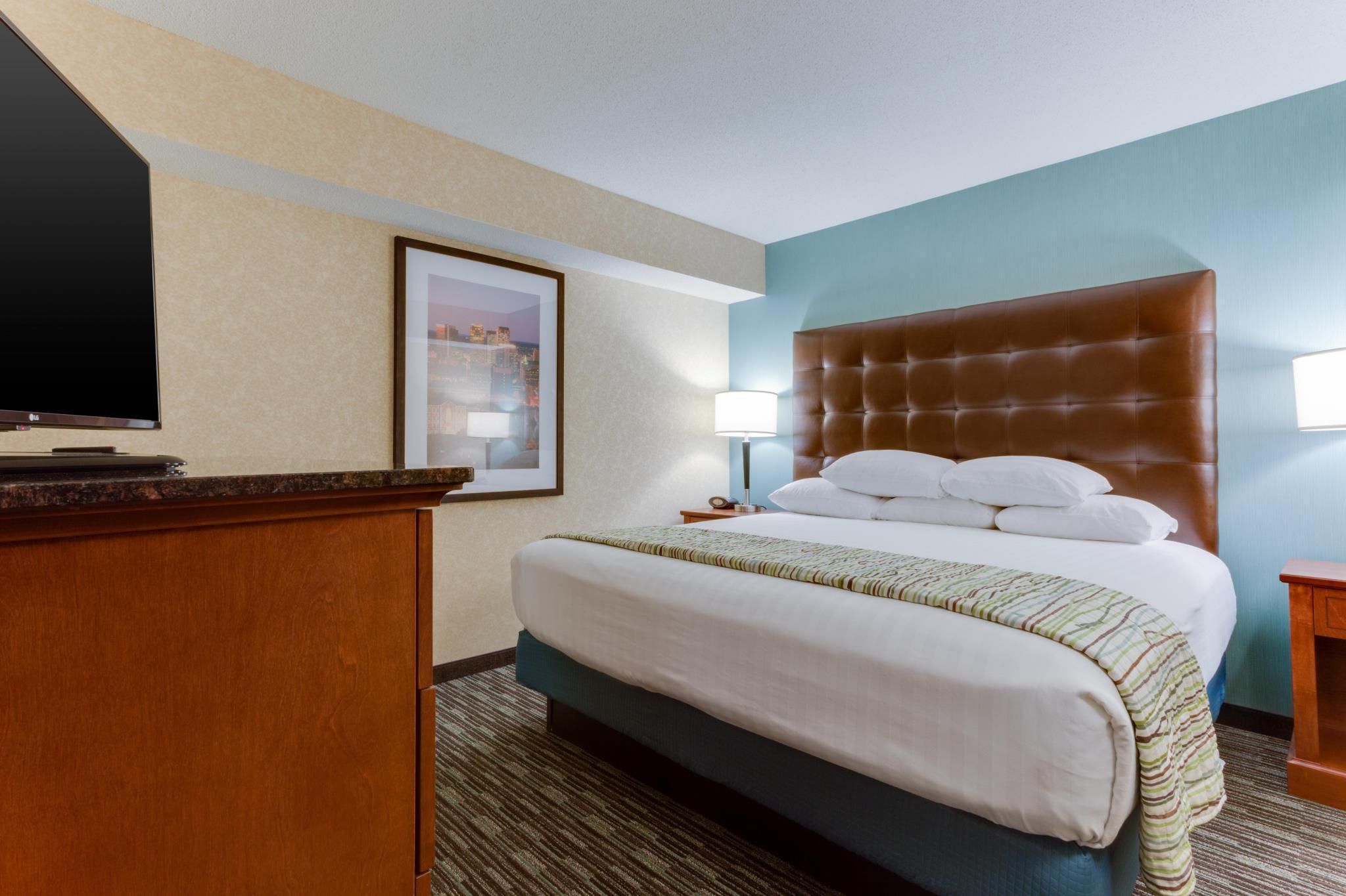 1 King Bed