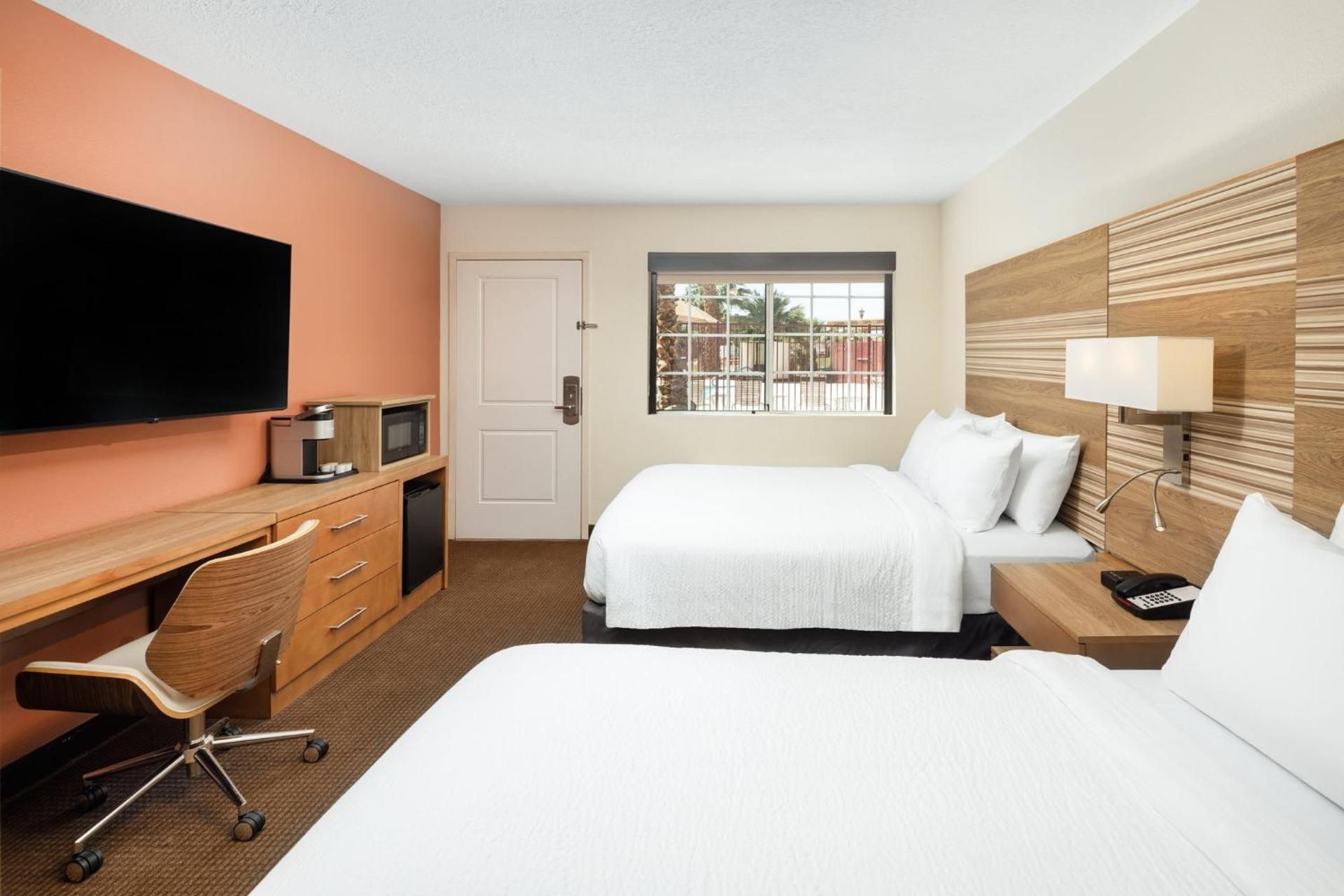 Standard Queen Room with Two Queen Beds and Courtyard Access