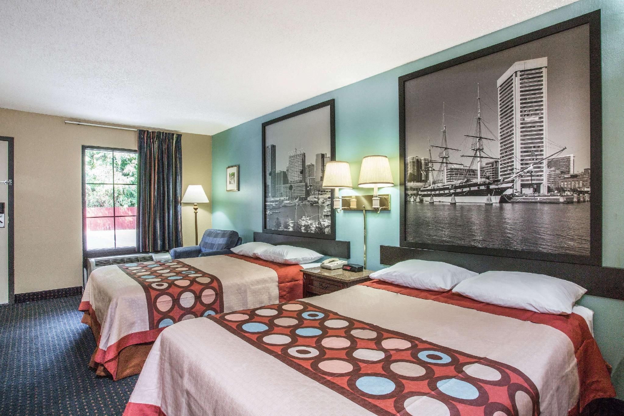 2 Double Beds Accessible Room Non-Smoking