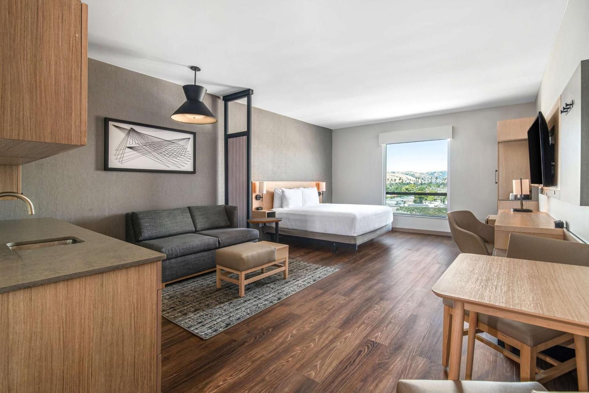 Specialty King Room with Sofa Bed and Roll-in Shower - Disability Access