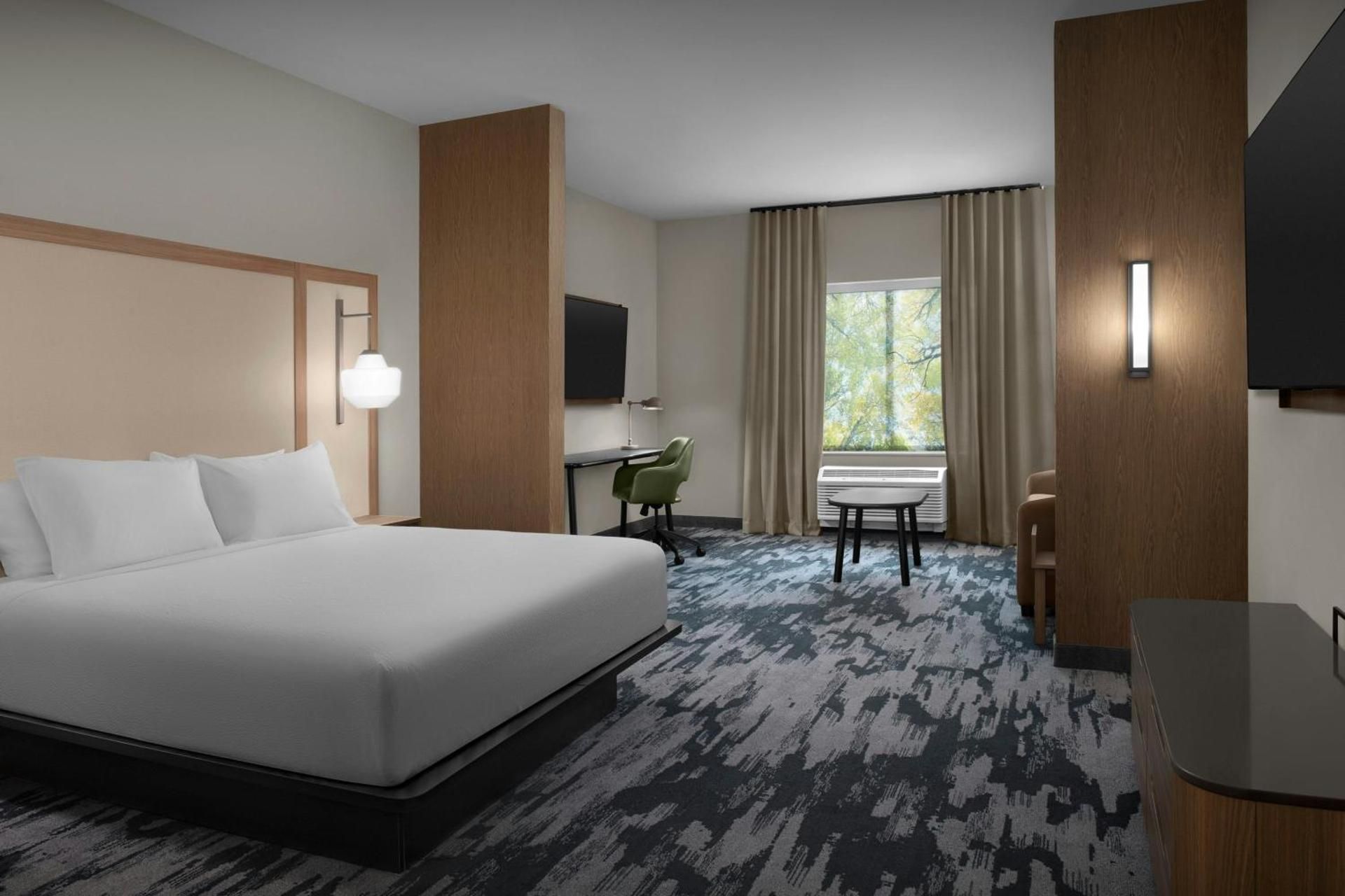 King Suite with Sofa Bed - Mobility Accessible with Roll-in Shower