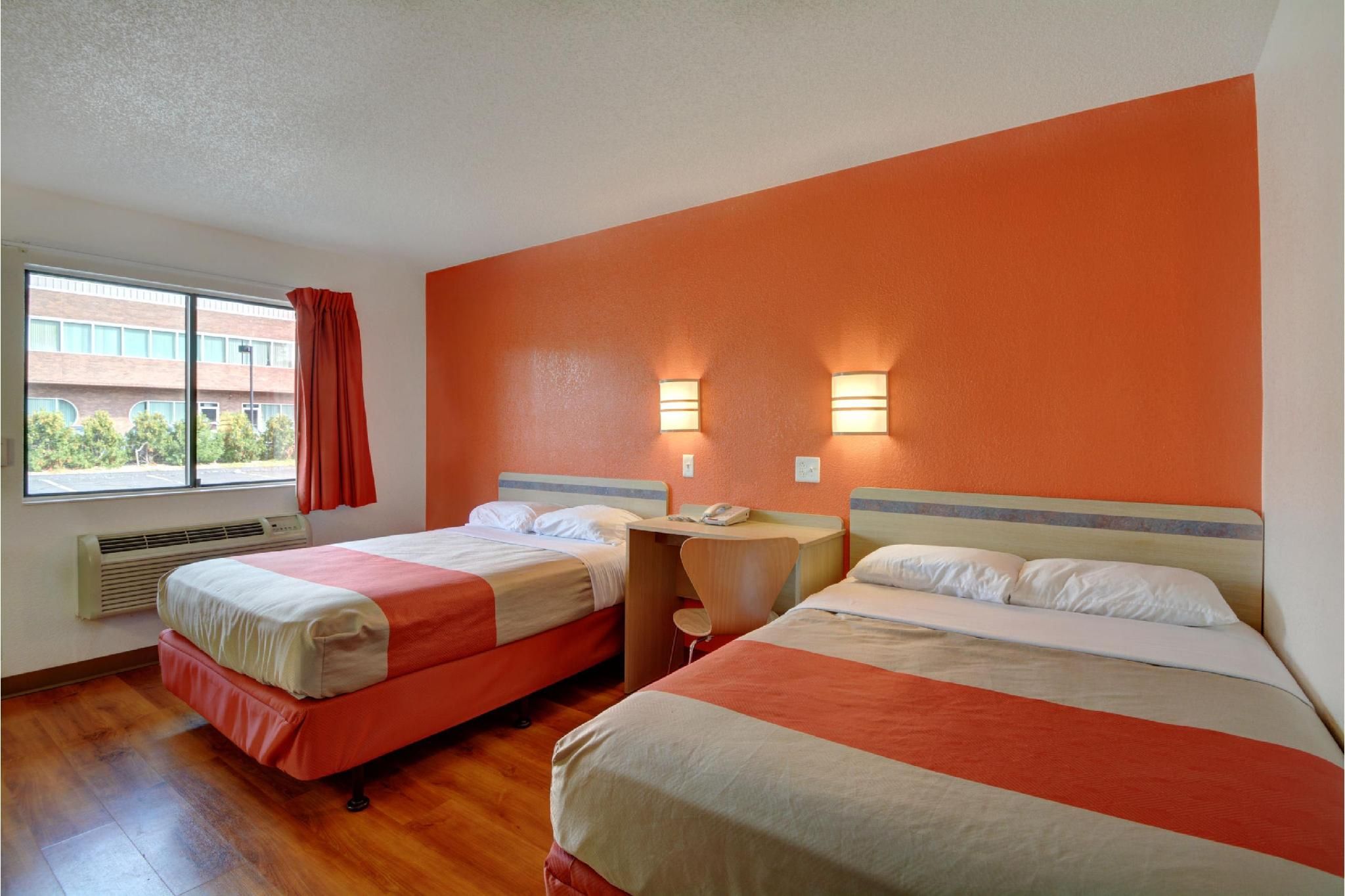 2 Full Beds | ADA/RI Shower/Micfridge