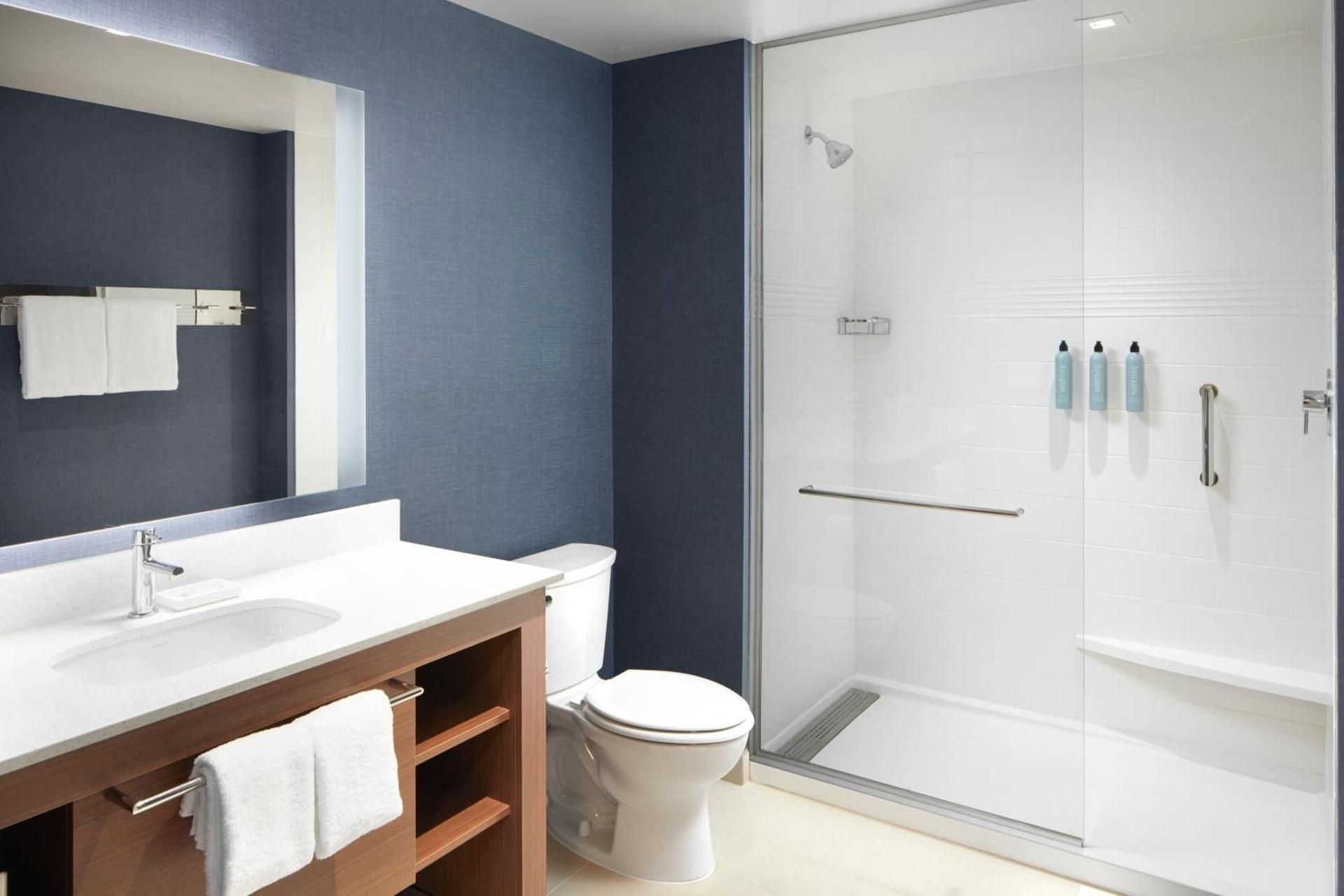 Residence Inn by Marriott Reston King Studio with Sofa Bed and City View - Hearing Accessible 2