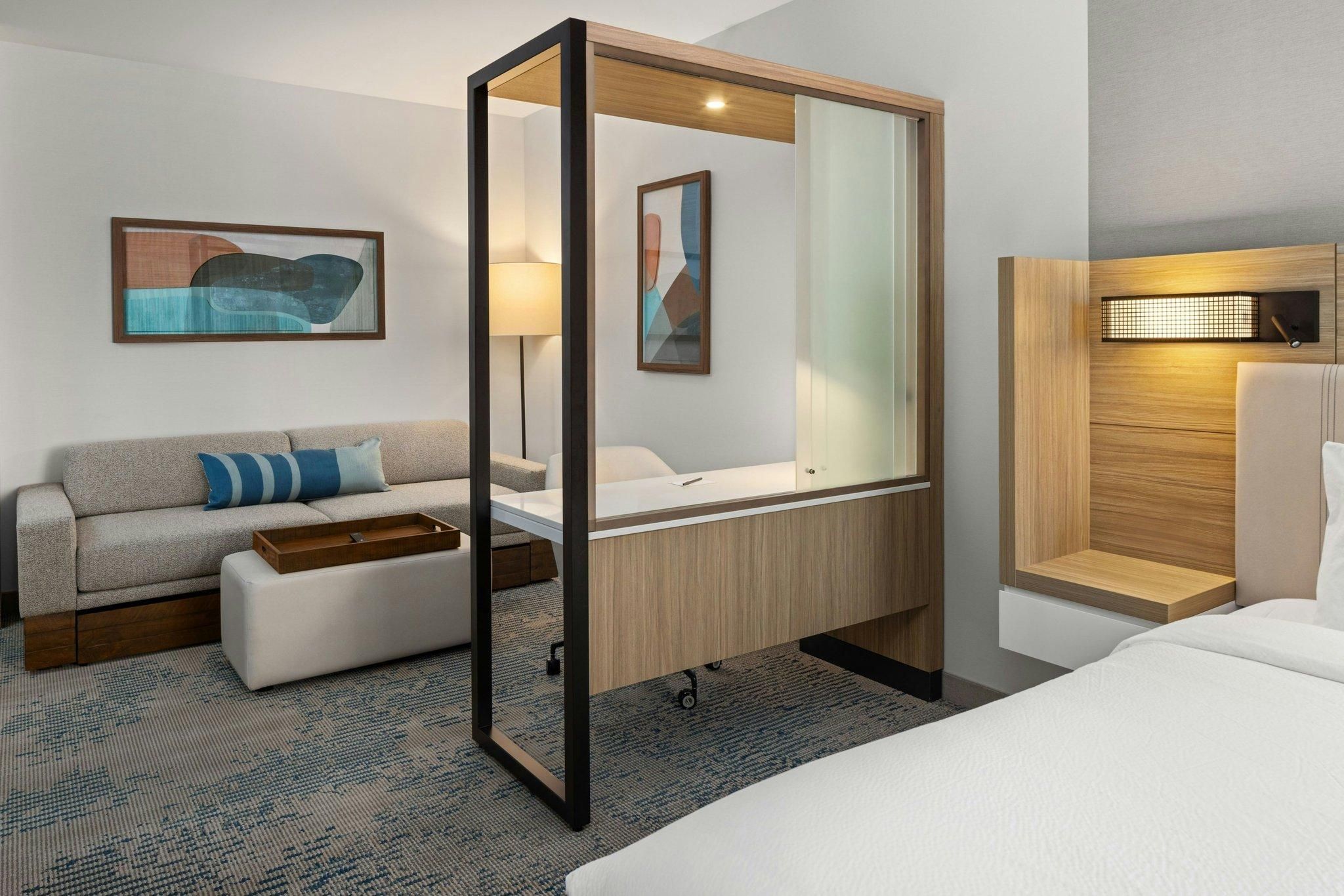 One King Studio Suite, Studio Suite, 1 King, Sofa bed, Trundle bed