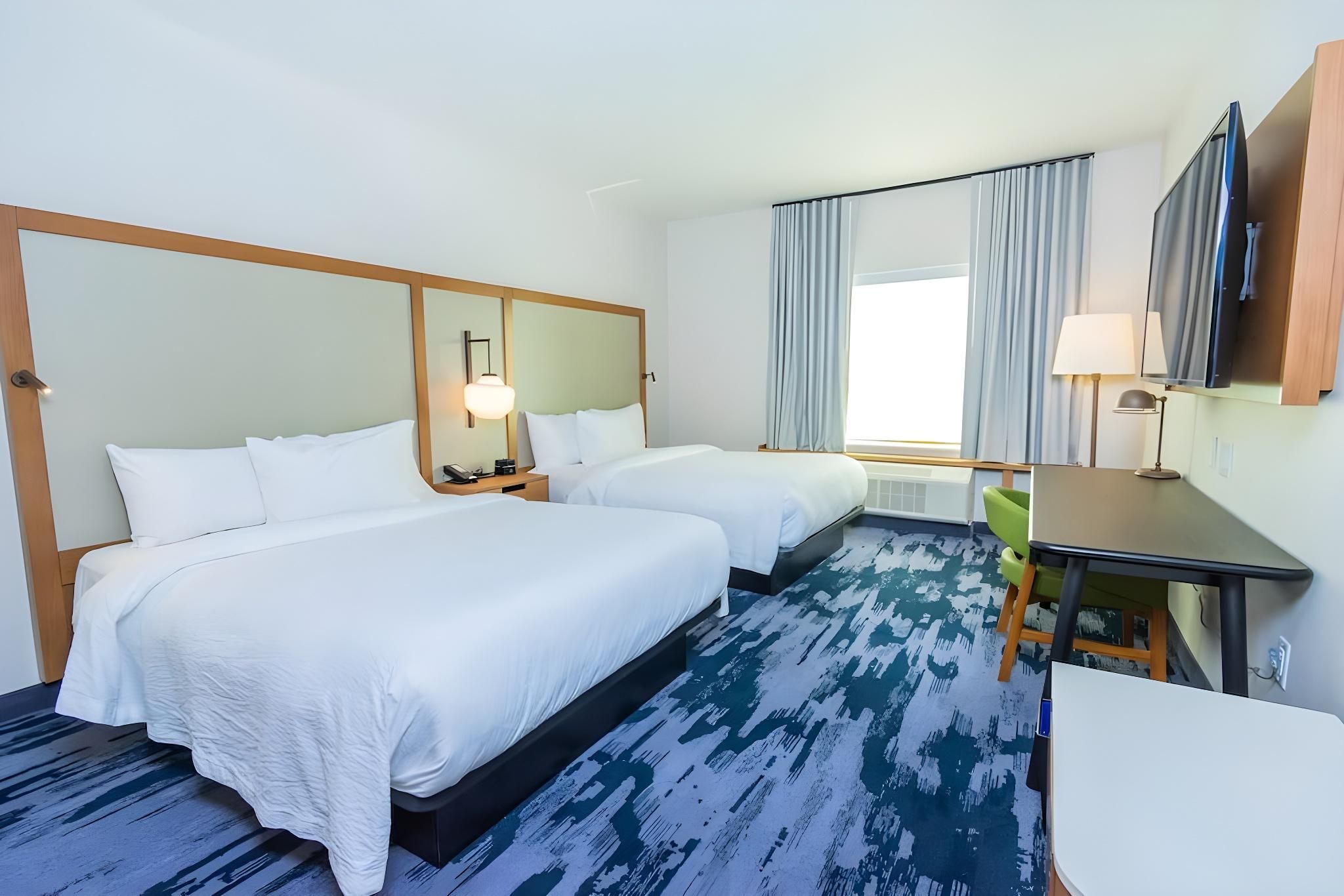 Fairfield by Marriott Inn & Suites Houston League City Guest room, 2 Queen 2