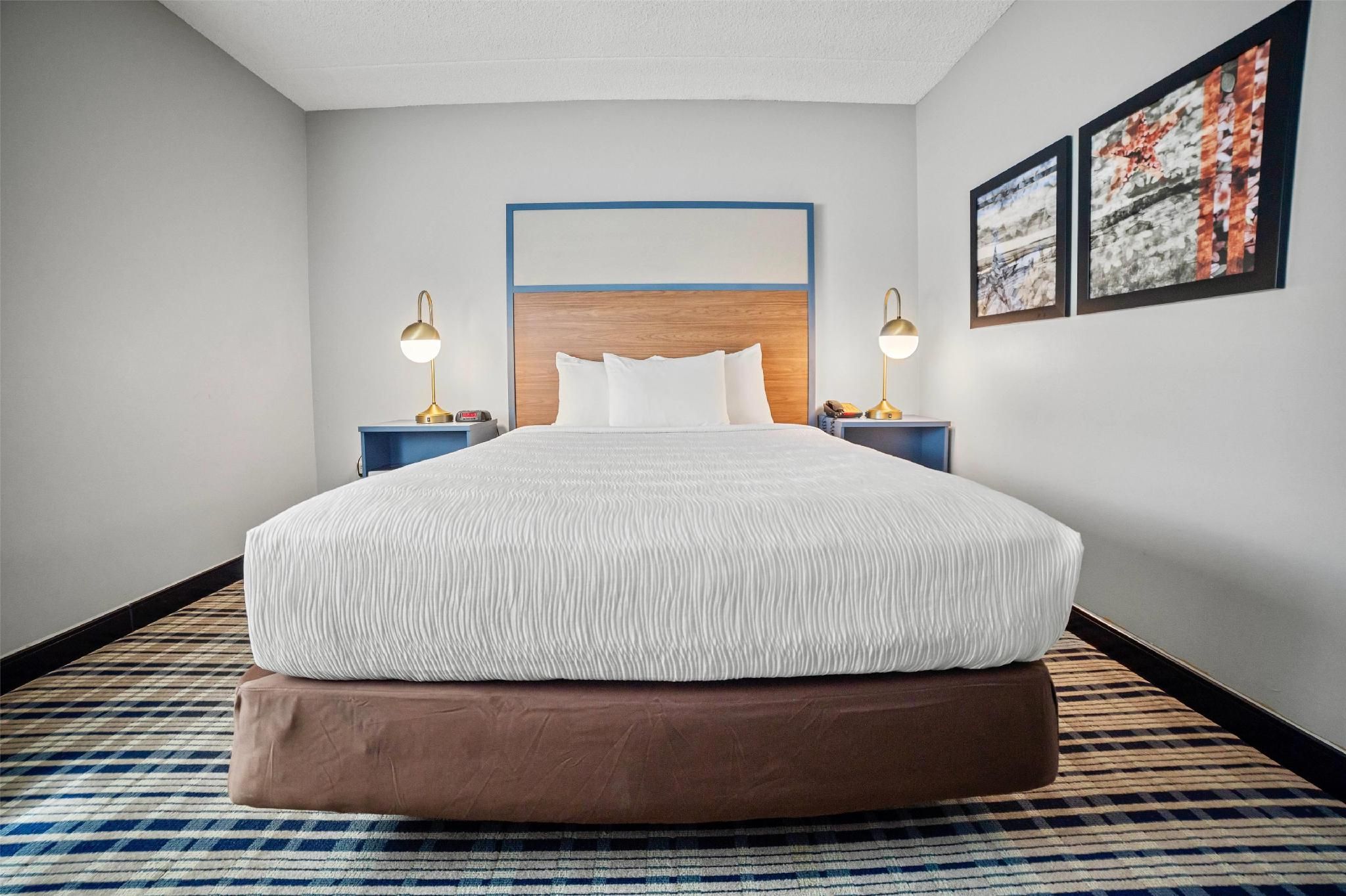1 Queen Bed, Mobility Accessible Room, Bathtub w/ Grab Bars, Non-Smoking