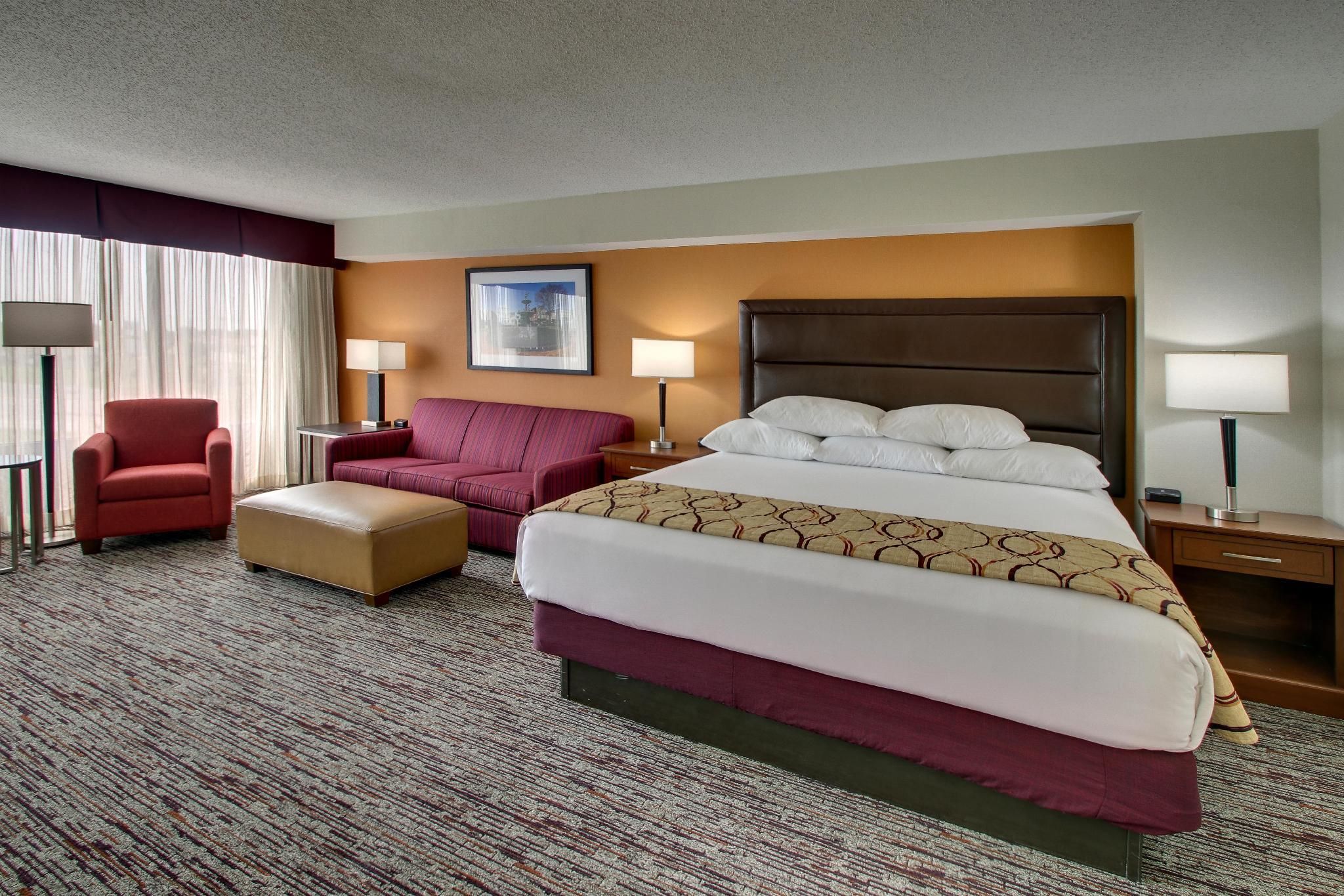 1 King Bed with Sofa Sleeper