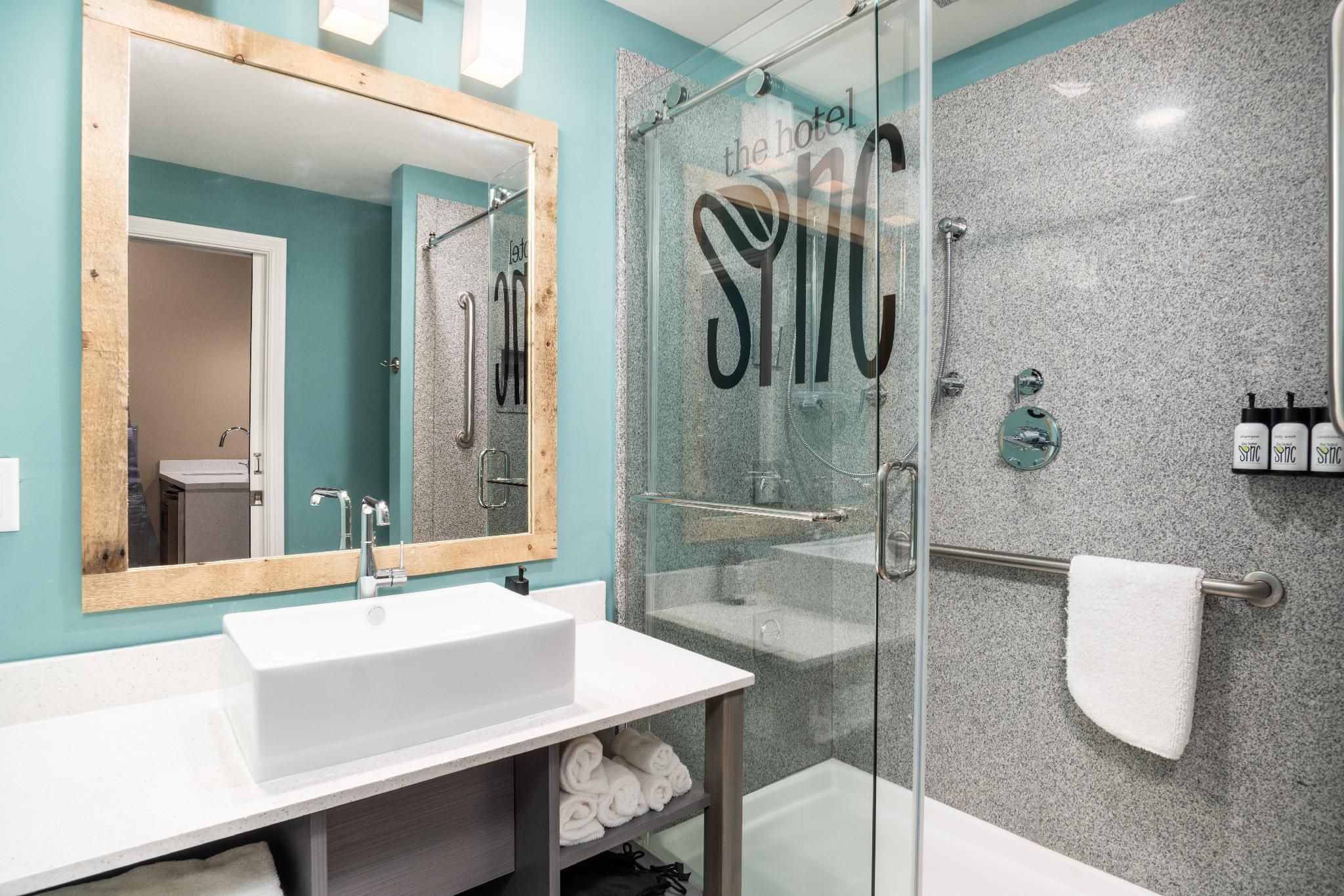 The Hotel SYNC 2 Queen Suite Rainfall Shower 2