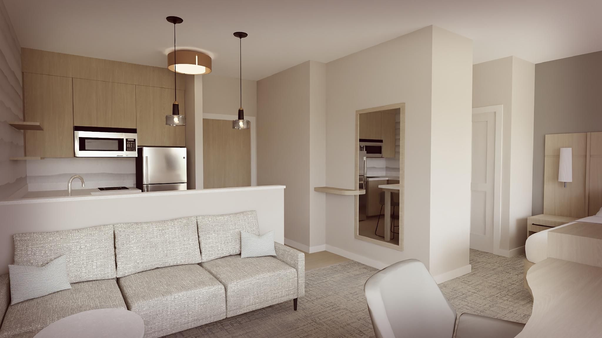 1 Bedroom Suite, 2 Queen, Sofa bed