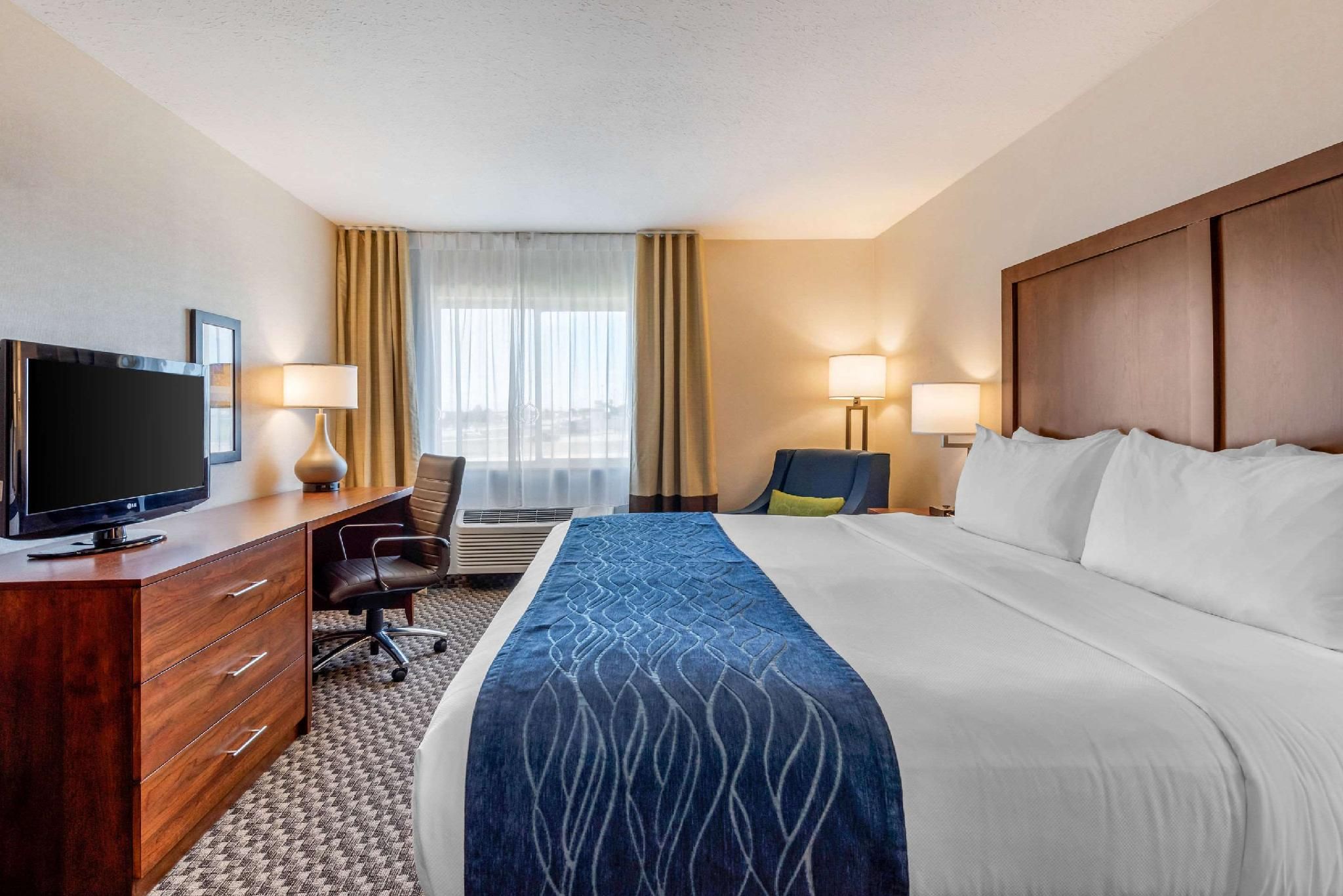 1 King Bed, Nonsmoking, Accessible
