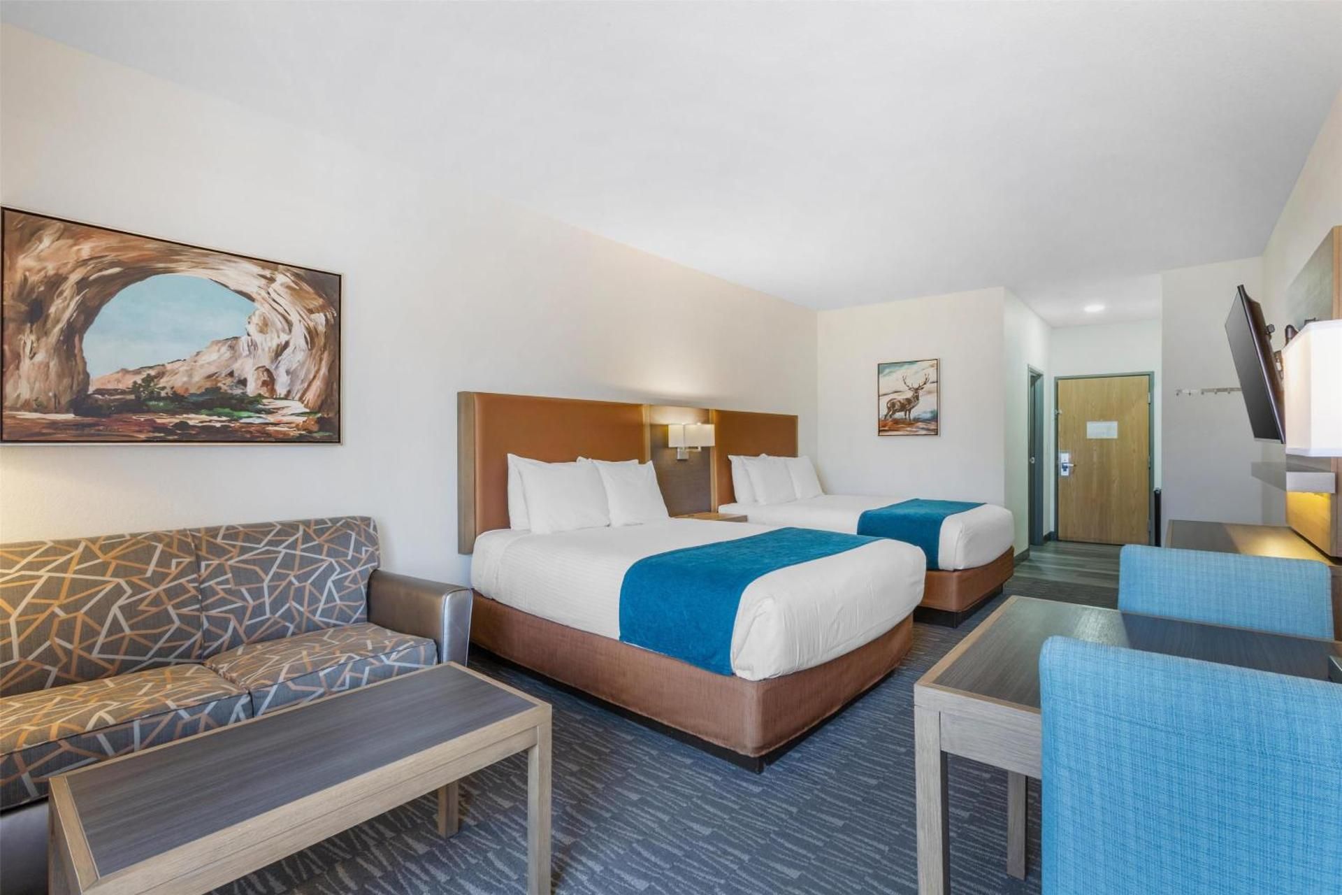 2 queen beds, nonsmoking