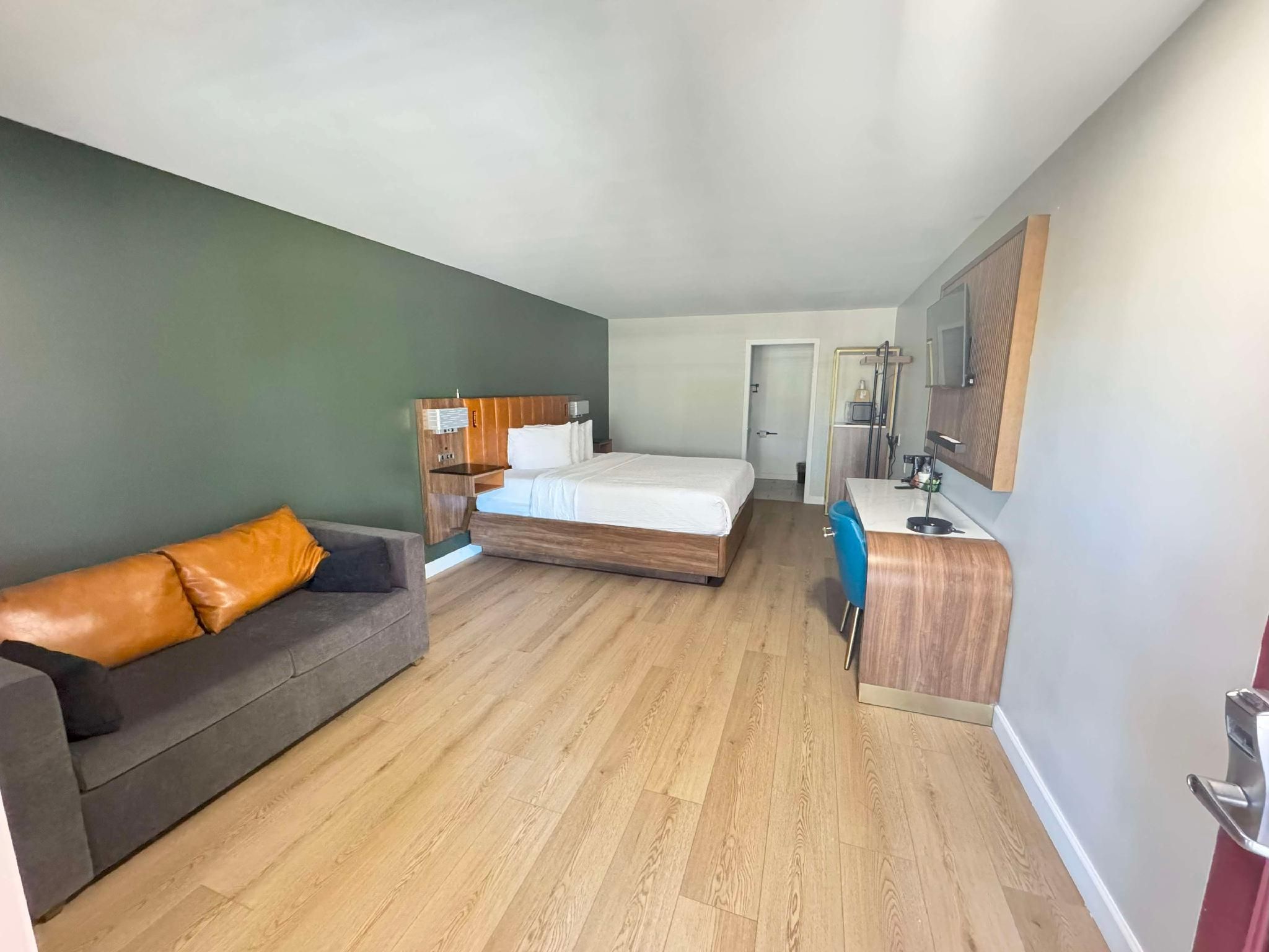 1 King Bed, Nonsmoking, Sofabed, Shower Only