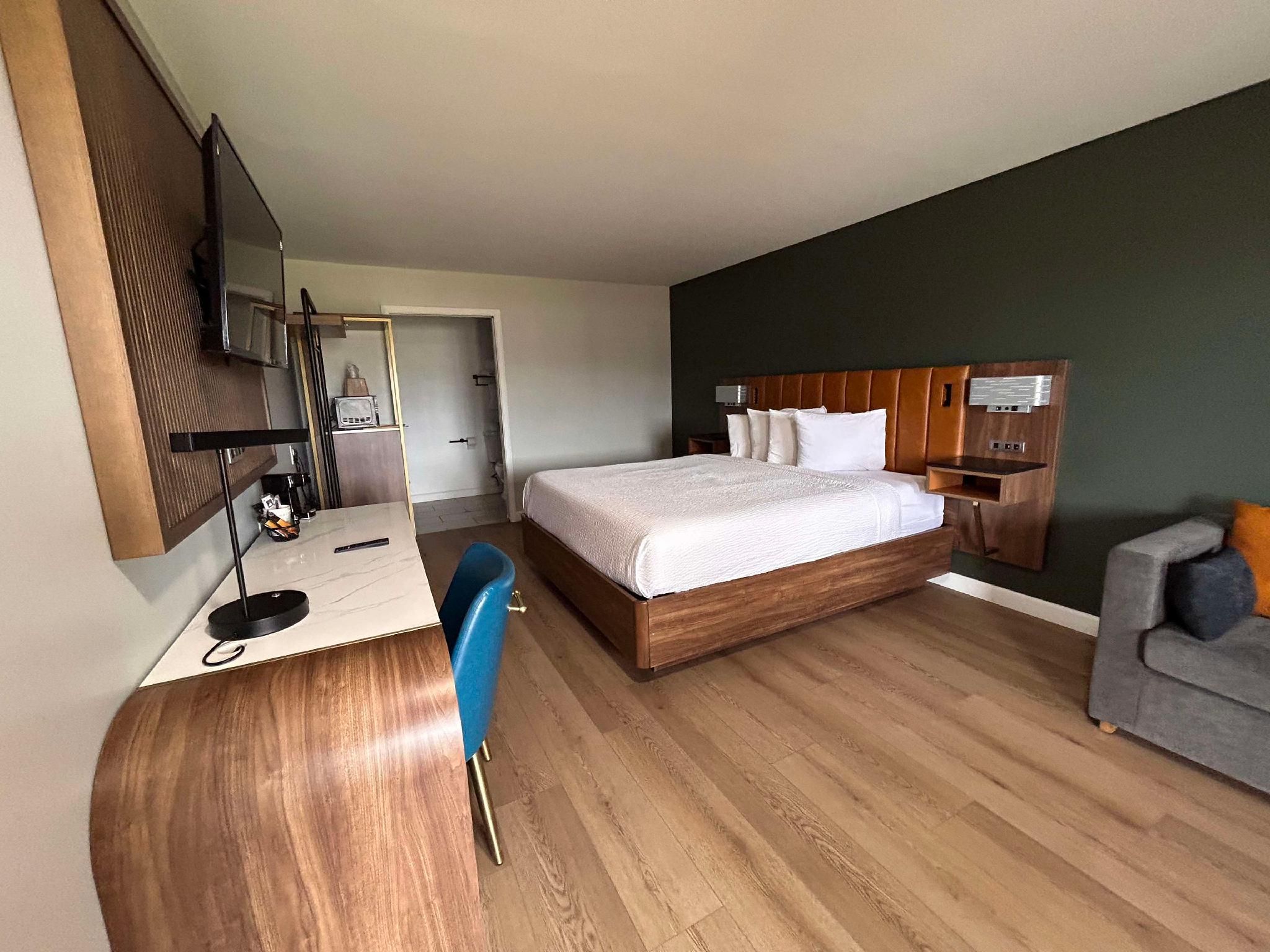 1 King Bed, Nonsmoking, Sofabed, Shower Only