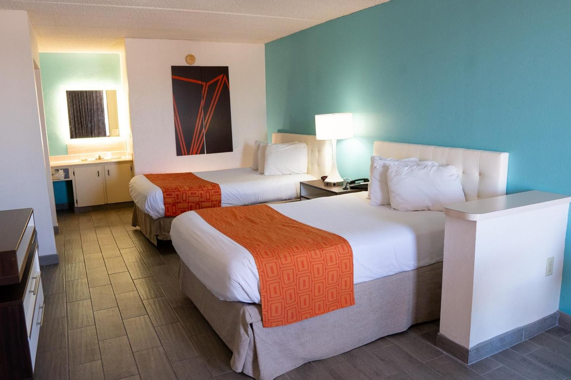 2 Double Beds Non-Smoking