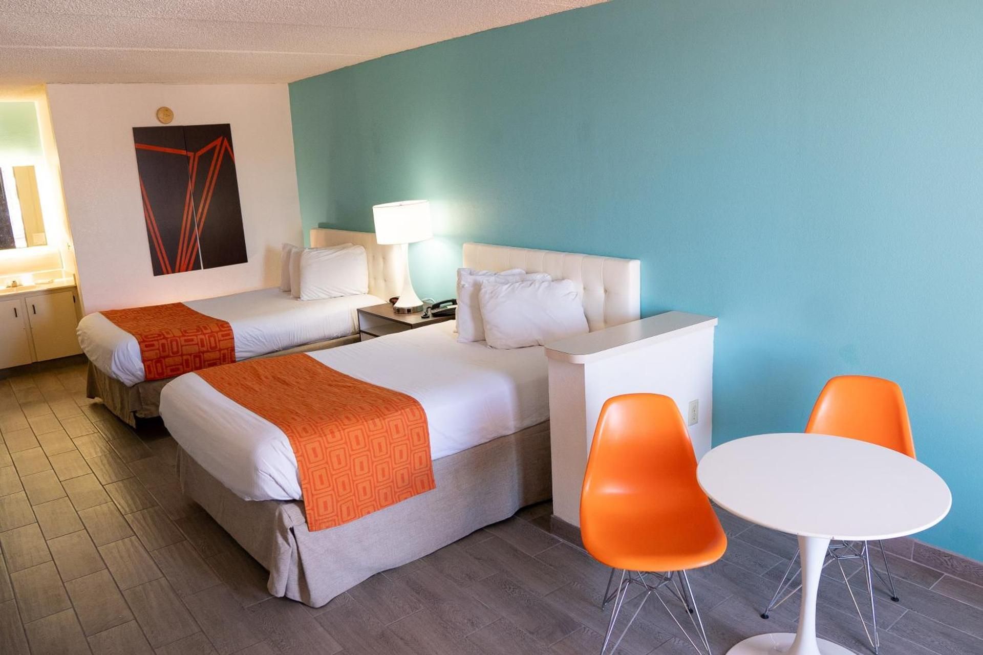 2 Double Beds Non-Smoking