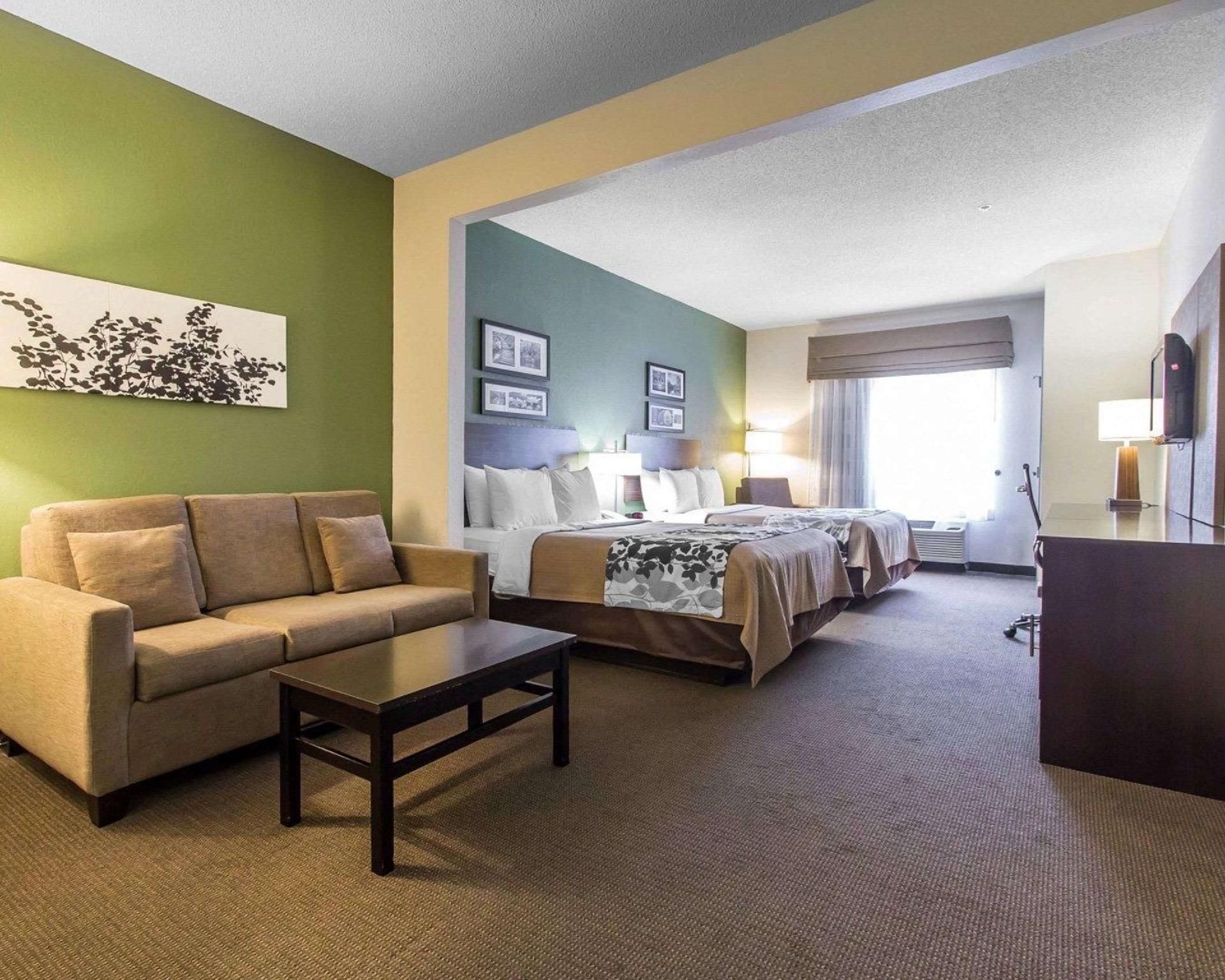 2 Queen Beds, Suite, Nonsmoking, Accessible