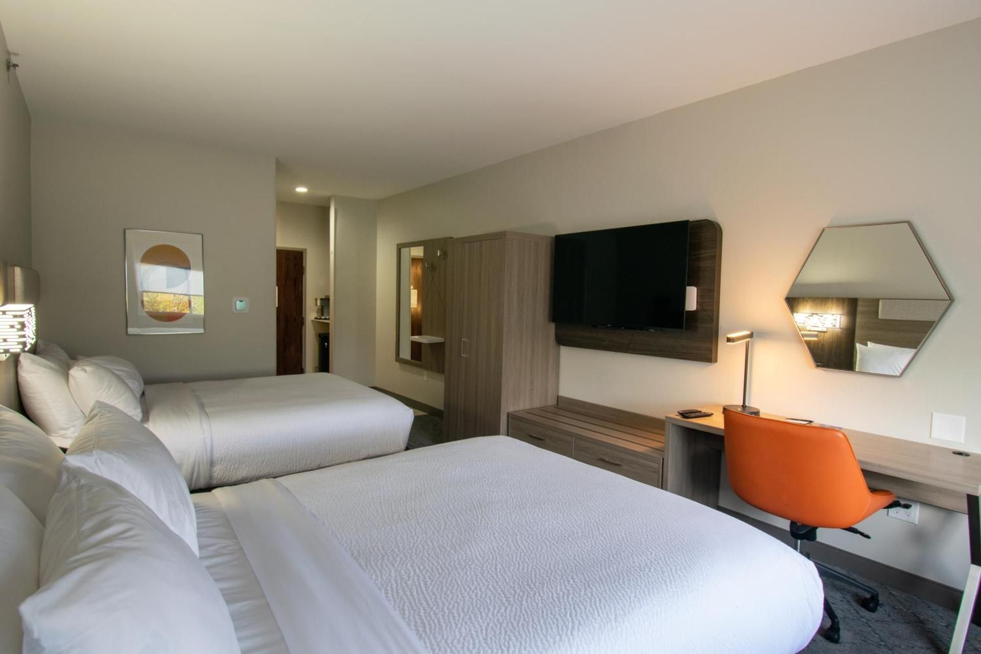 HOLIDAY INN EXPRESS AND SUITES SULPHUR SPRINGS By IHG Executive Queen Room with Two Queen Beds - Non-Smoking