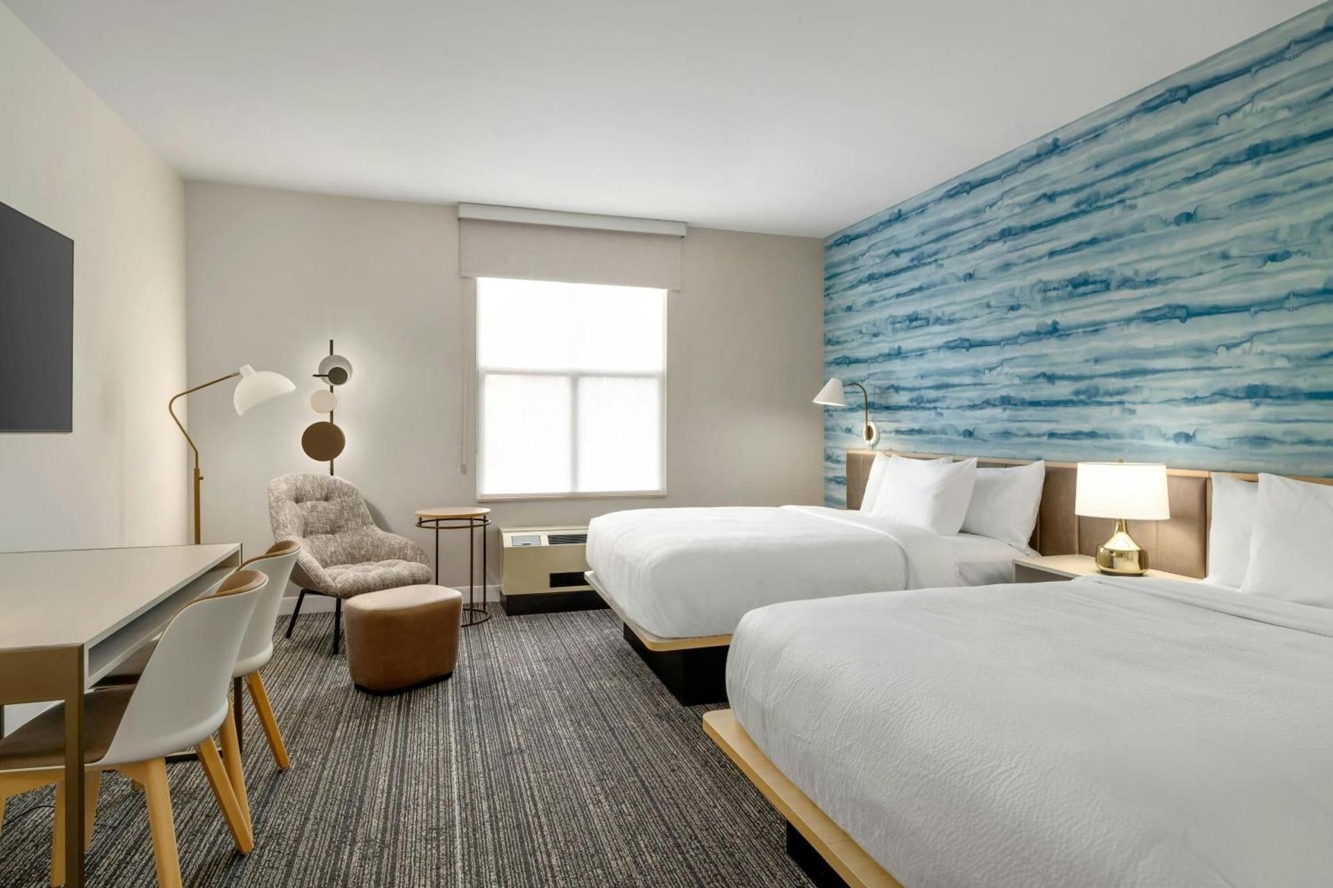 Studio Queen Suite with Two Queen Beds