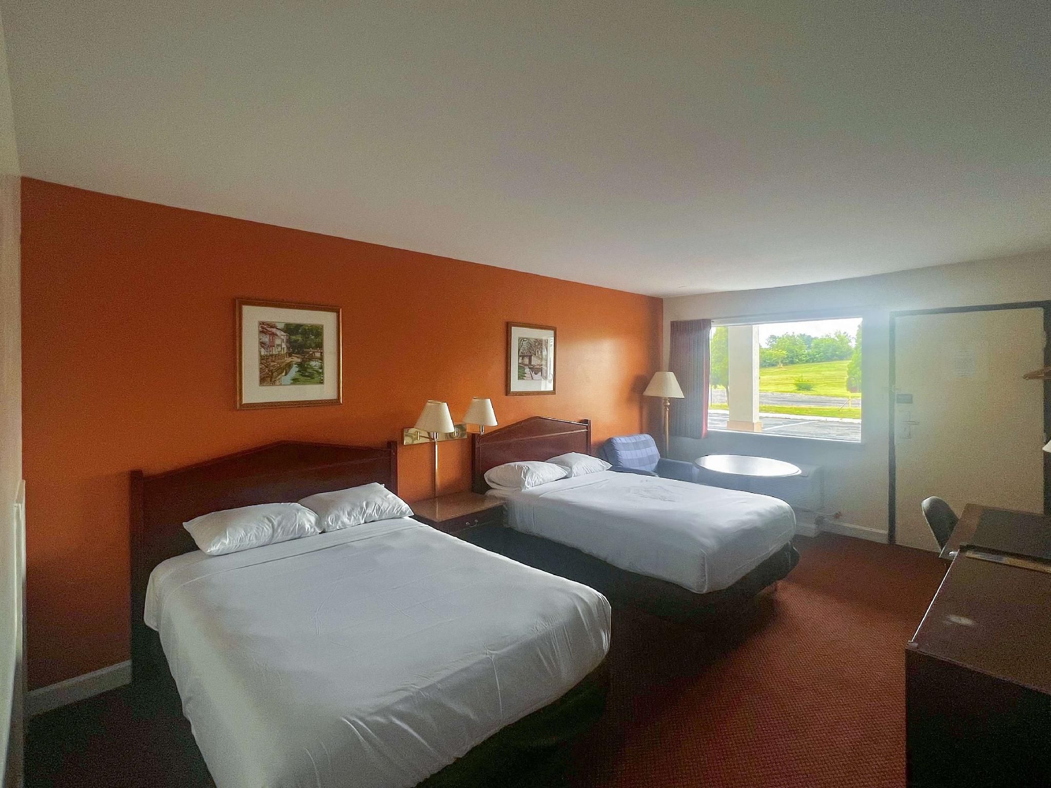 2 Full Beds | Non-Smoking, Micfridge