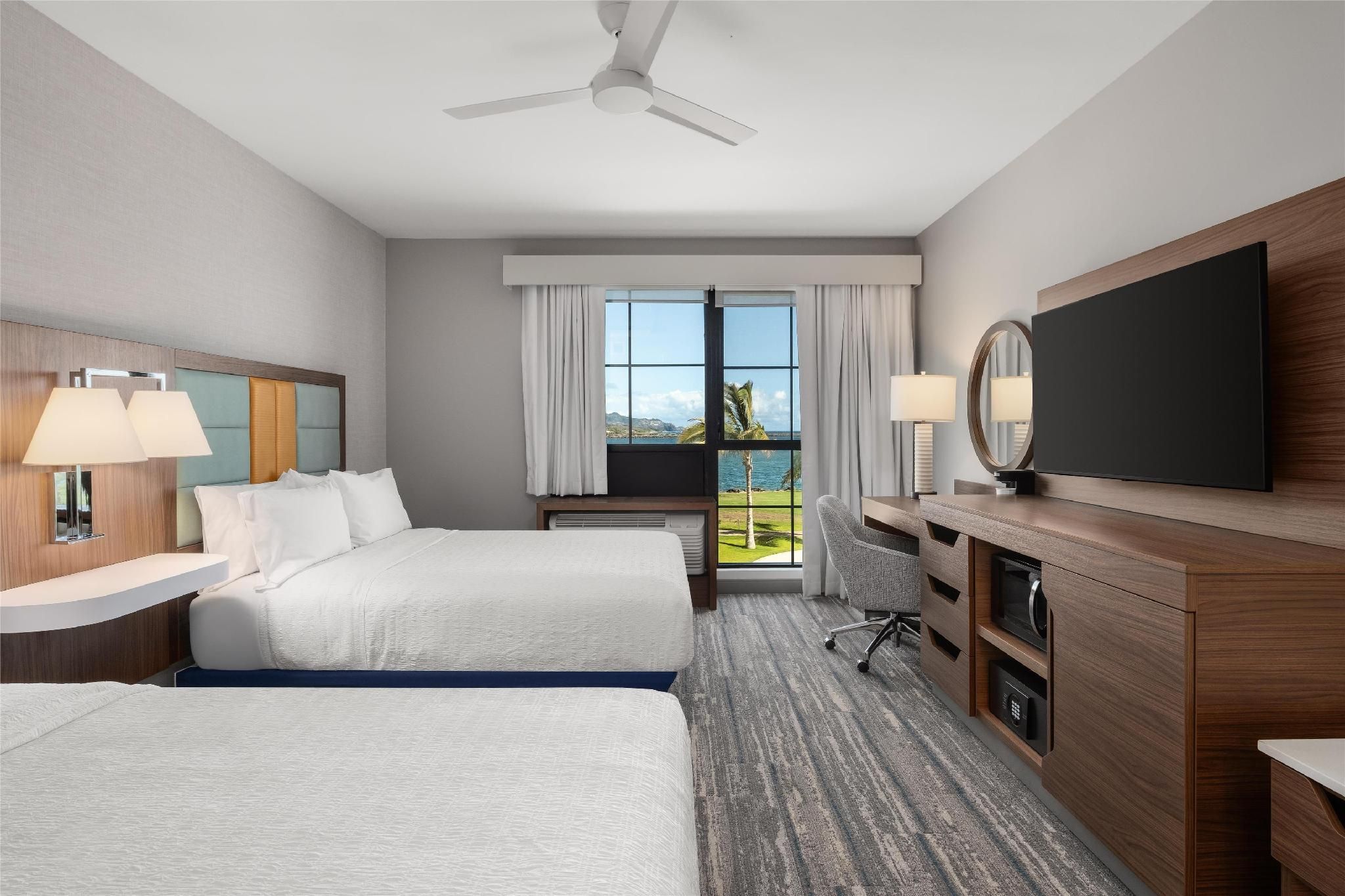 2 Queen Beds Ocean View Mobility Access W/Tub