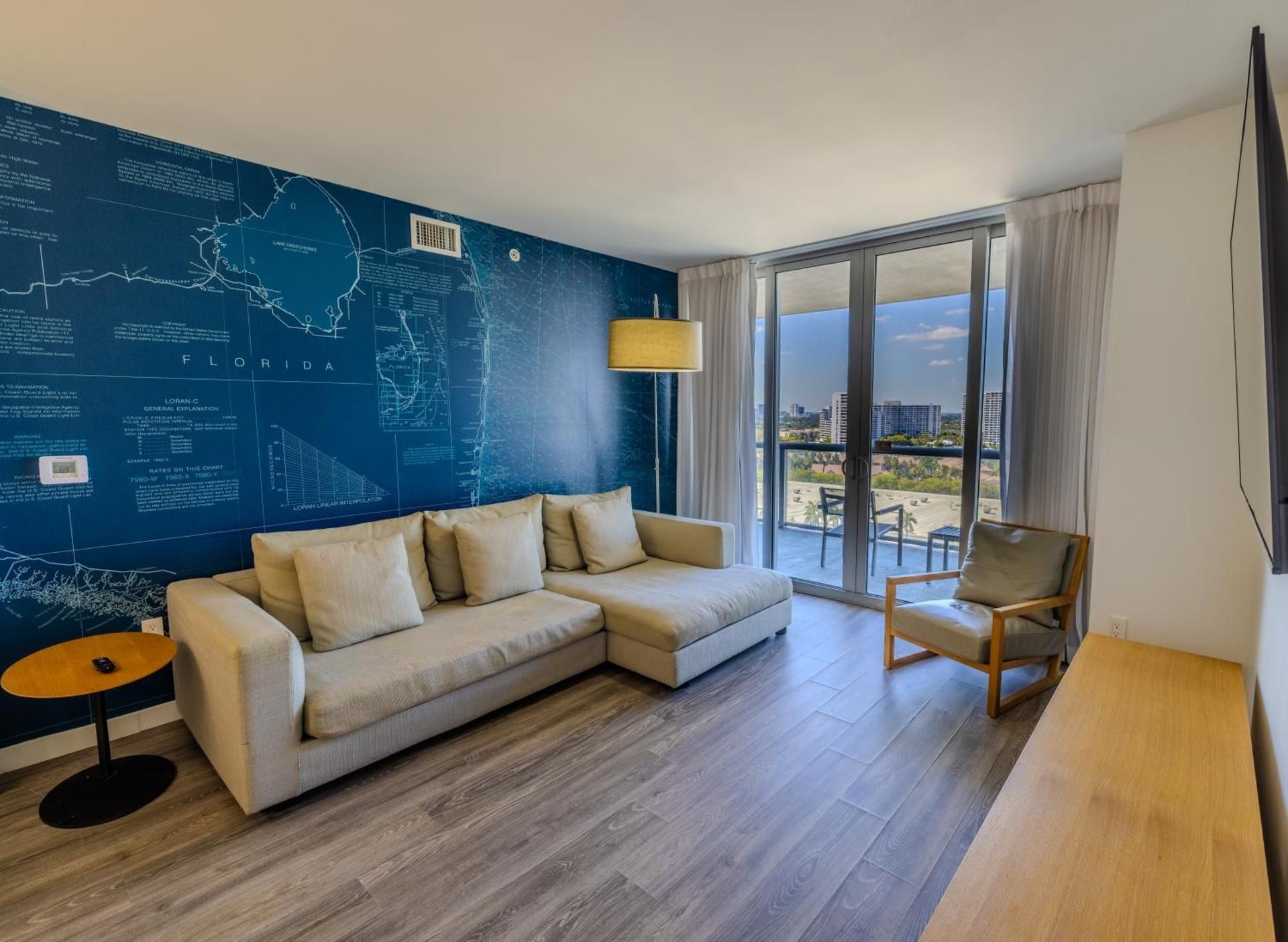 Two-Bedroom Apartment with Balcony and Sea View