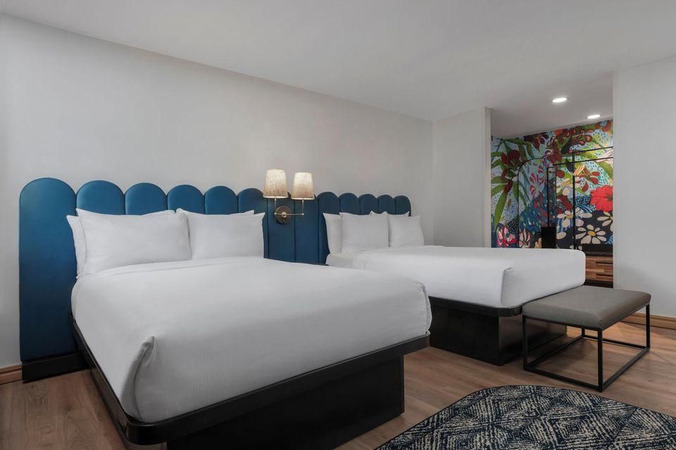 2 Double Beds Standard