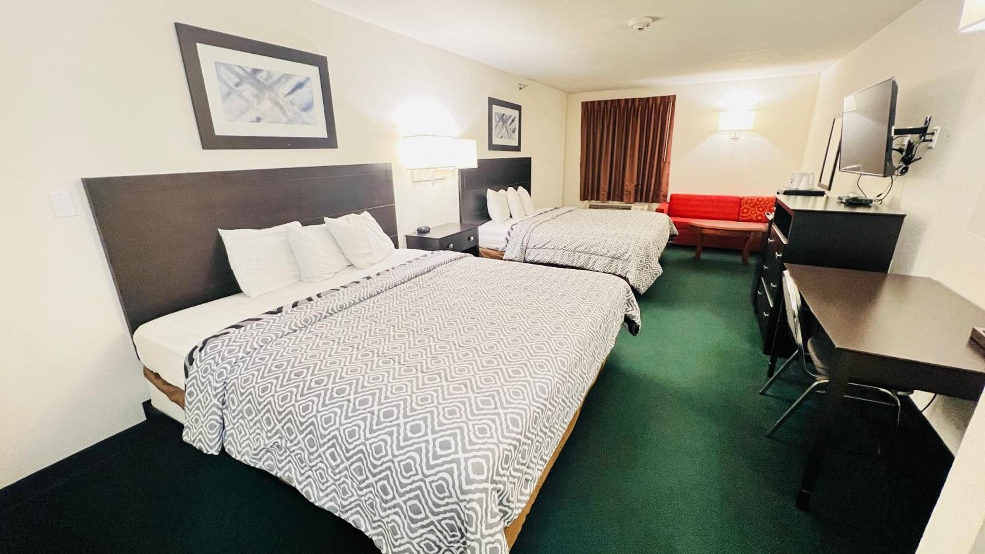 King Room with Two King Beds - Non-Smoking
