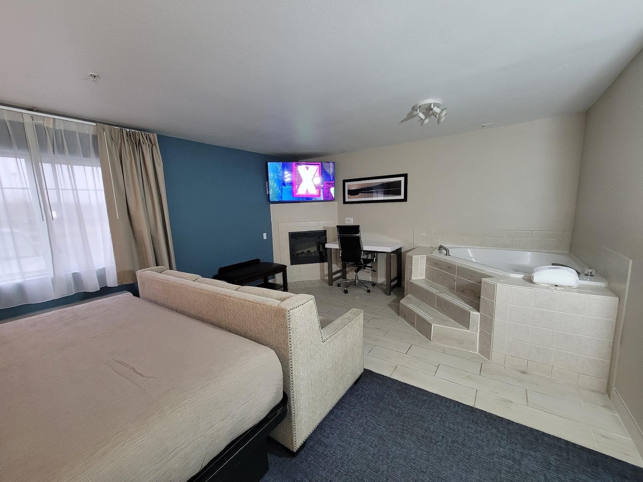 Jacuzzi 1 King Bed