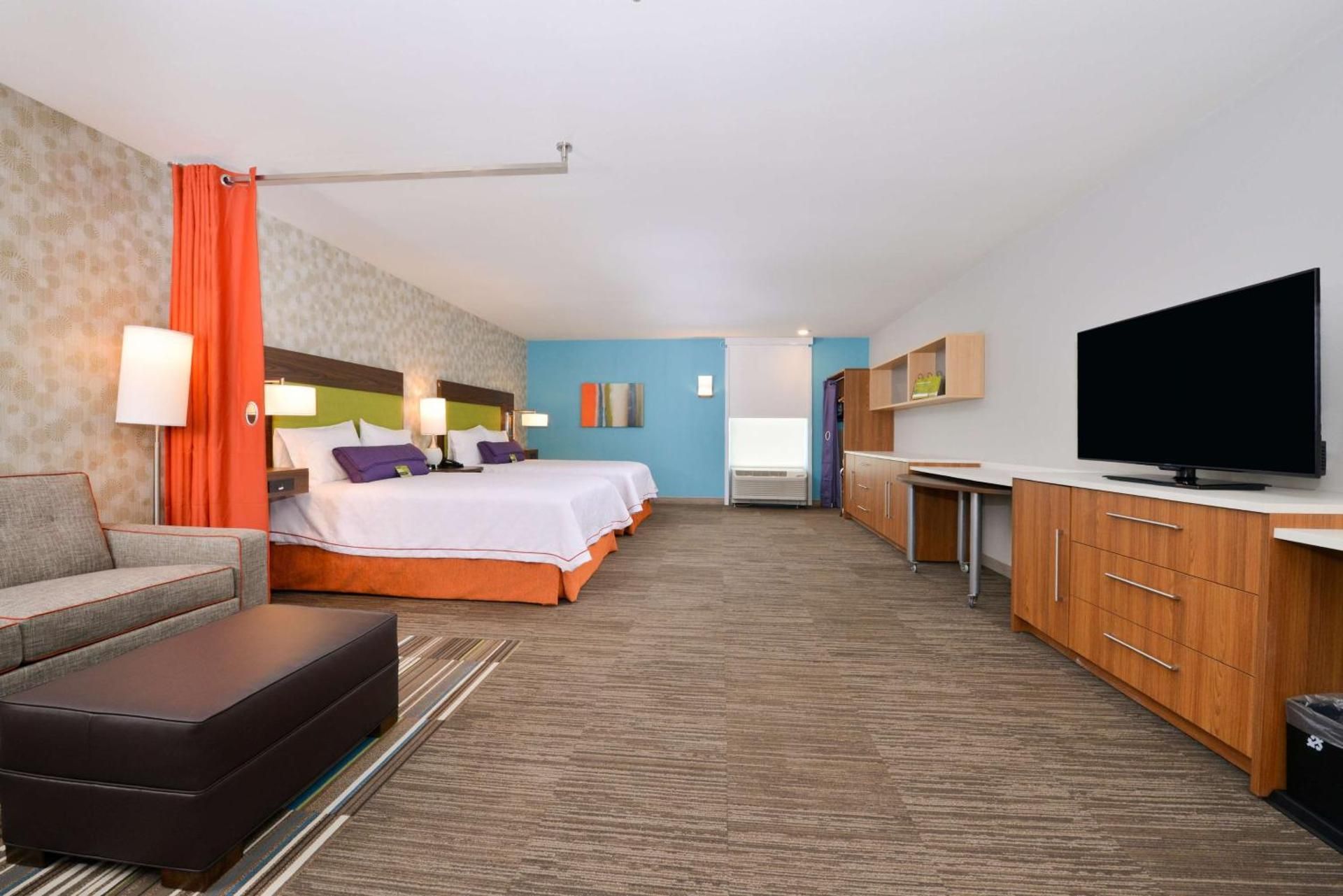 2 Queen Hearing Accessible Studio Suite Nosmok