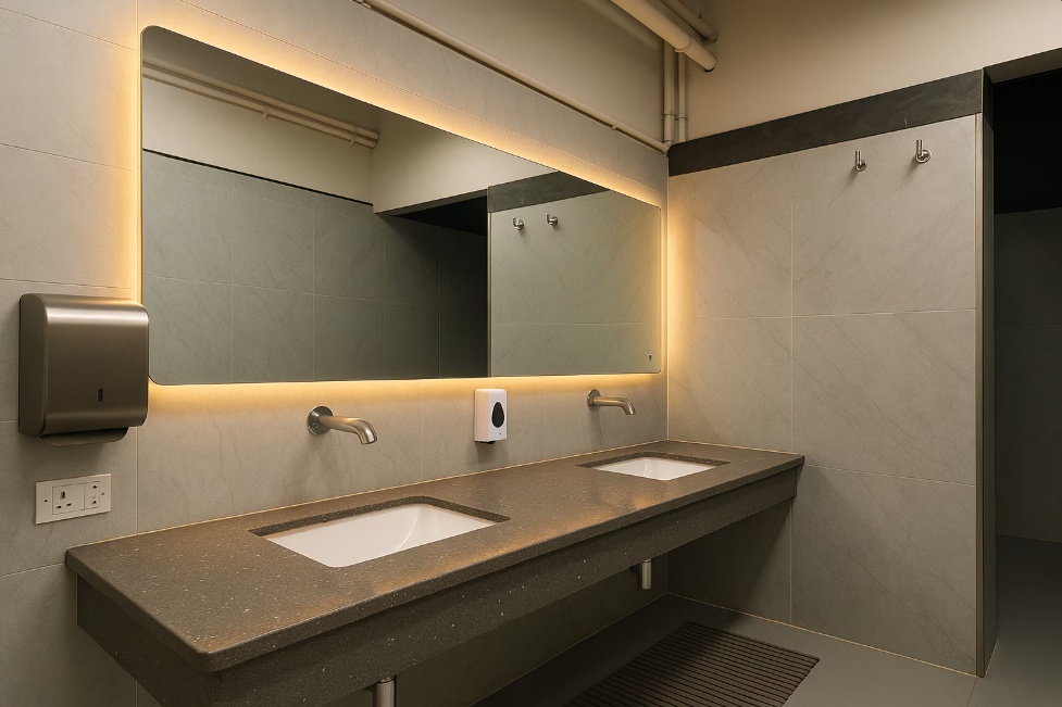 Bed In a 8 Bed Mixed AC Dormitory Room with Digital Locker