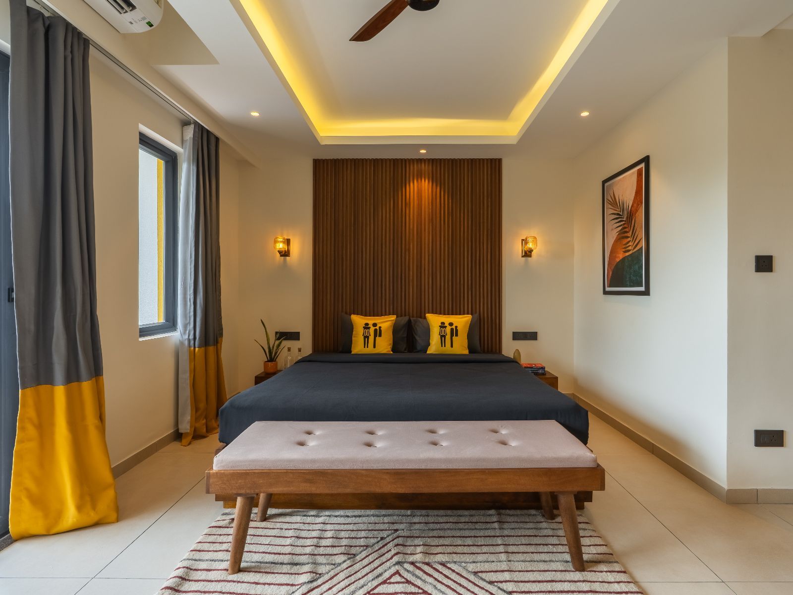 The Hosteller Bam Goa, Calangute Deluxe Double Room with Balcony and City View 2