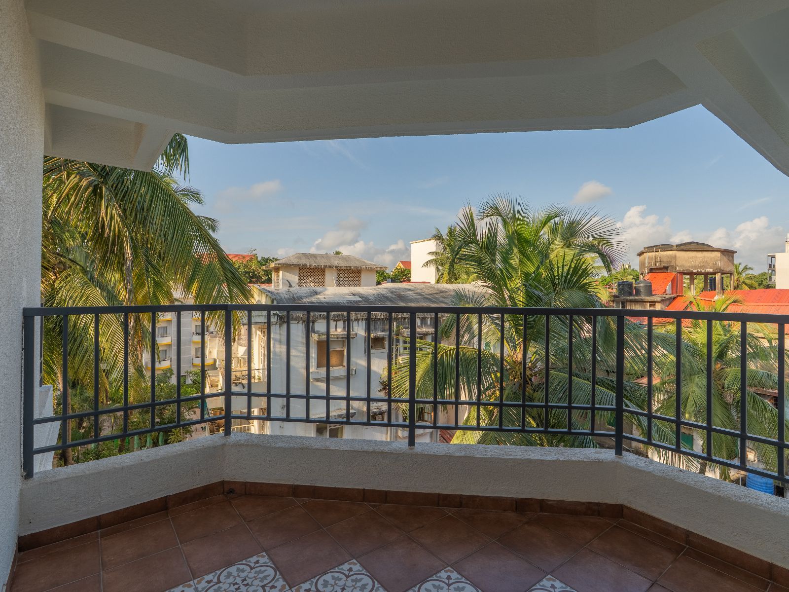 Bed in 6 Bed Female Dormitory with Balcony and City View
