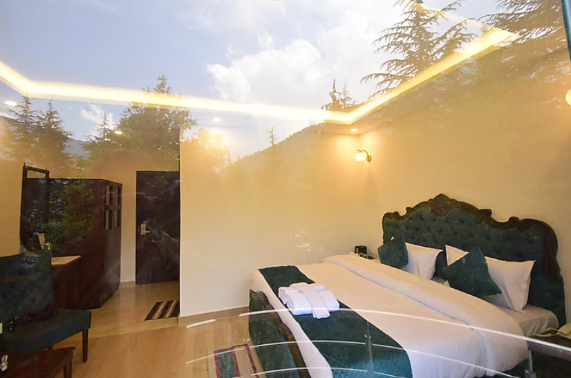 King Bed Room with Valley View