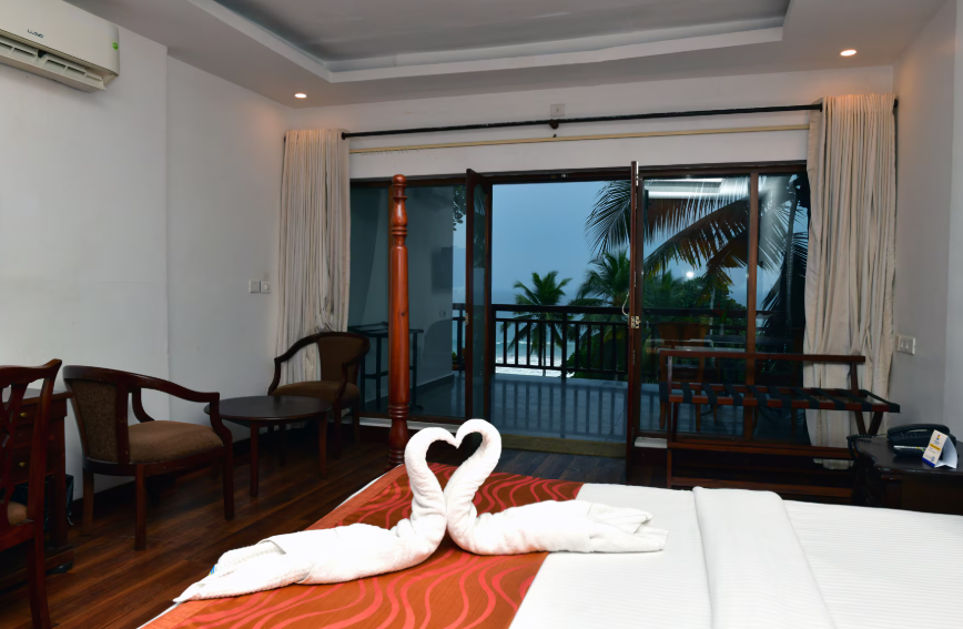 By The Bay Kovalam Deluxe Sea View 4