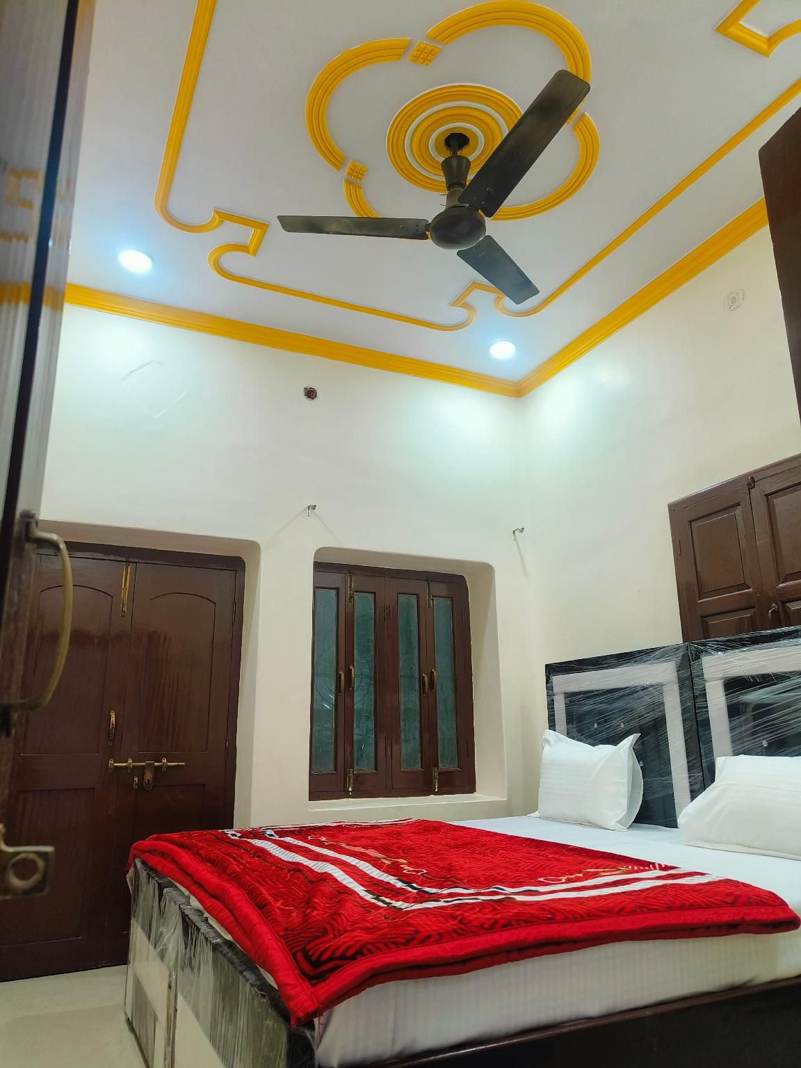 Double Bed Room With Fan