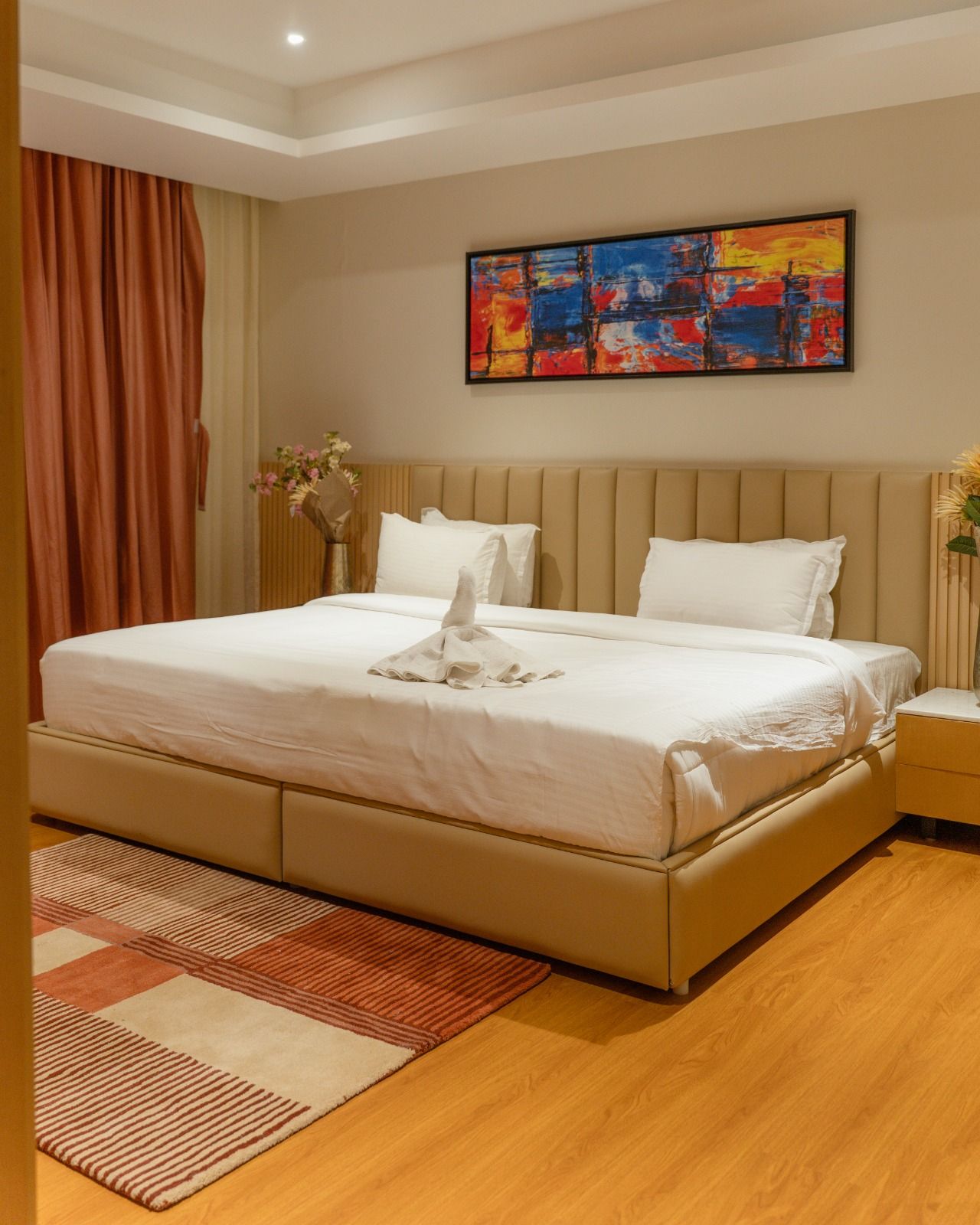 Dune Room Twin Bed - Garden View	