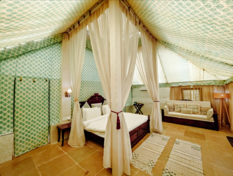 Angirasa Luxury Camping Pet Friendly Suites Showcase Printed Canvas 2