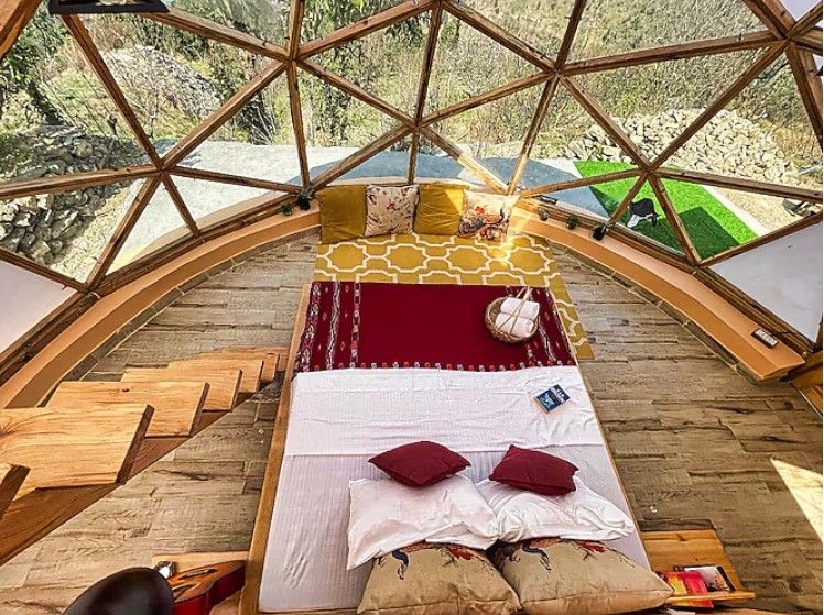 Itsy Bitsy Cabin | Dome-shaped Cabin