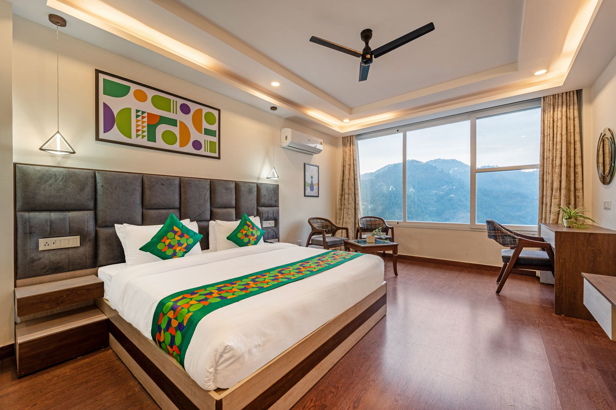 Treebo Premium Tranquil Inn Deluxe Room With Mountain View 5
