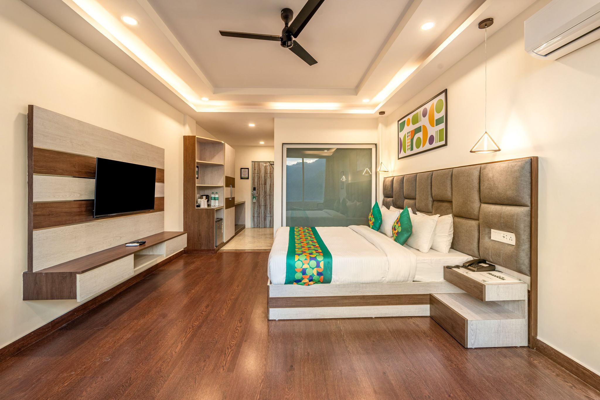 Treebo Premium Tranquil Inn Deluxe Room With Mountain View