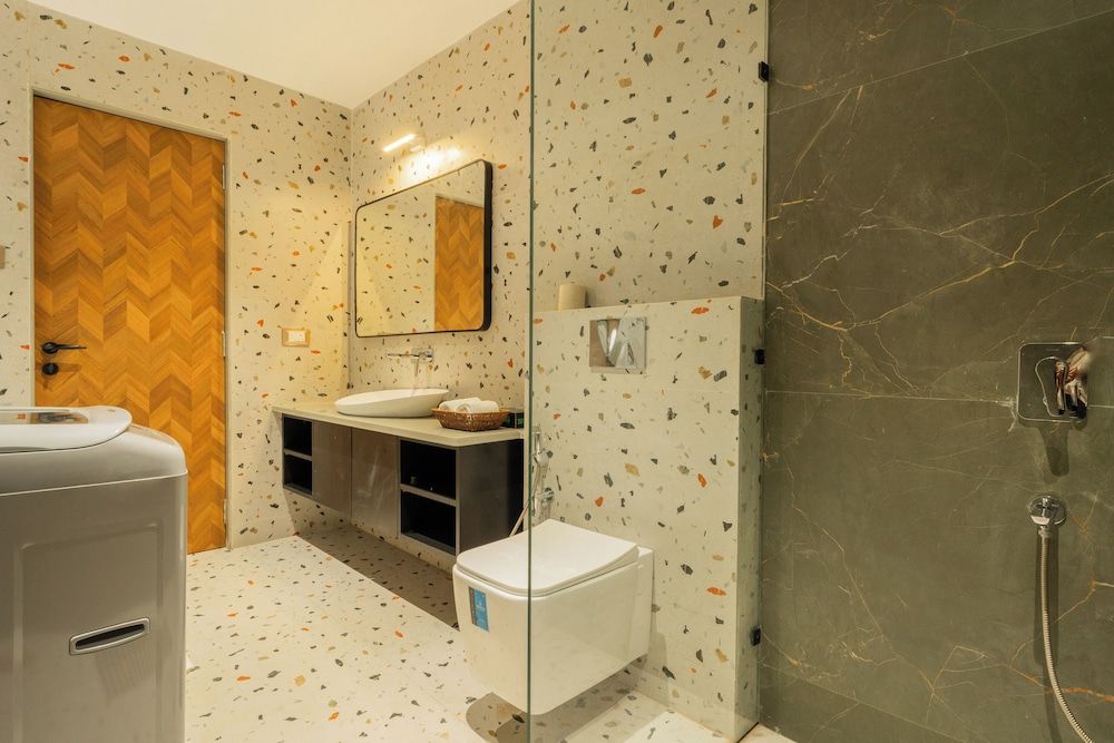 ELIVAAS Kamerios Maris 1 BHK Jacuzzi Apartment, 1 King Bed, Balcony, City View 23