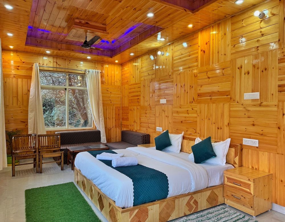 The Blissful A Frame Abode Superior Double Room, Balcony, Mountain View 2