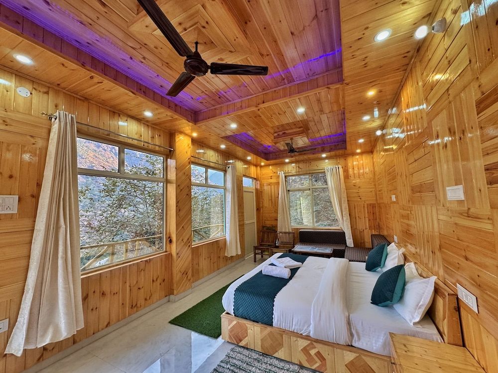 The Blissful A Frame Abode Superior Double Room, Balcony, Mountain View 3