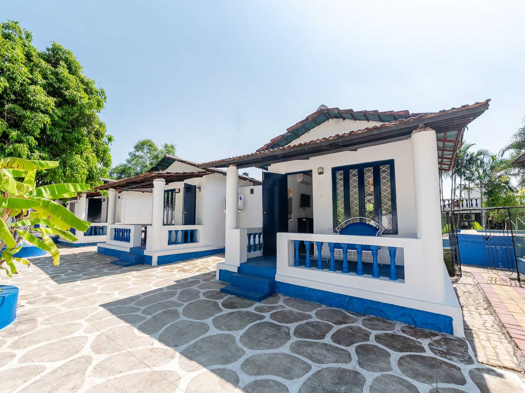 Palette Santorini Cabins by CheckIn | Cottages | Pool | Mountain View | Lonavala