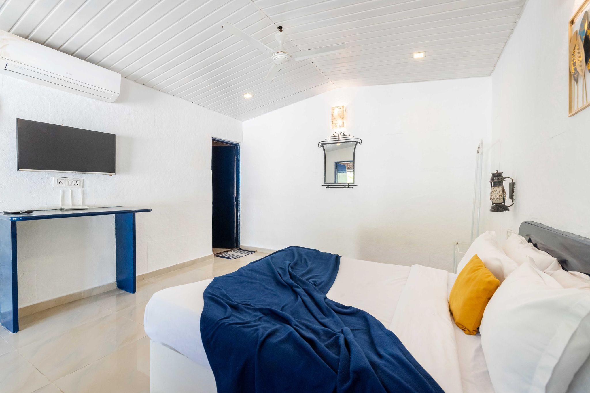 Palette Santorini Cabins by CheckIn | Cottages | Pool | Mountain View | Lonavala Premium Room 9