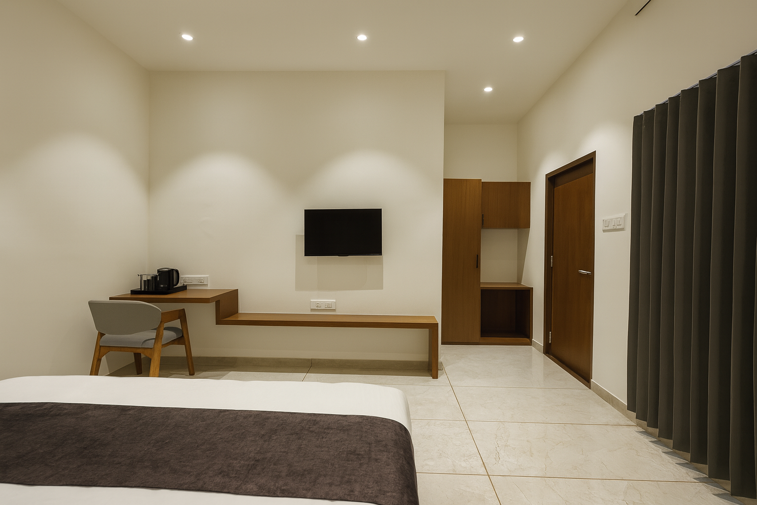 Lavender Hotels With Swimming Pool - Statue Of Unity Deluxe Room 40