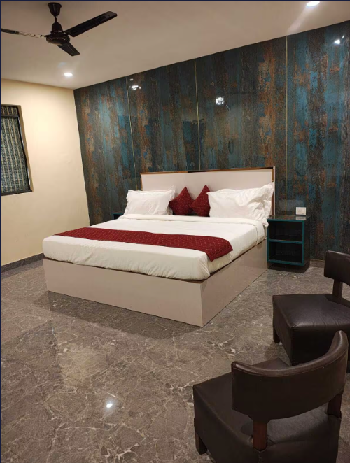 The Aamantran Greens Deluxe Double Room, 1 King Bed, Smoking, Garden View 4