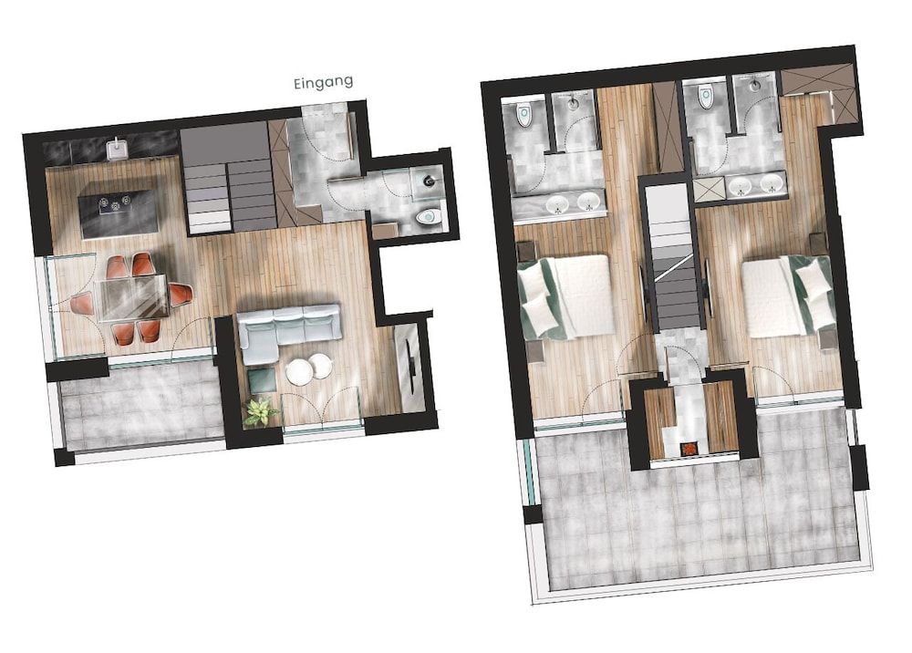 Comfort Apartment, Non Smoking, Mountain View