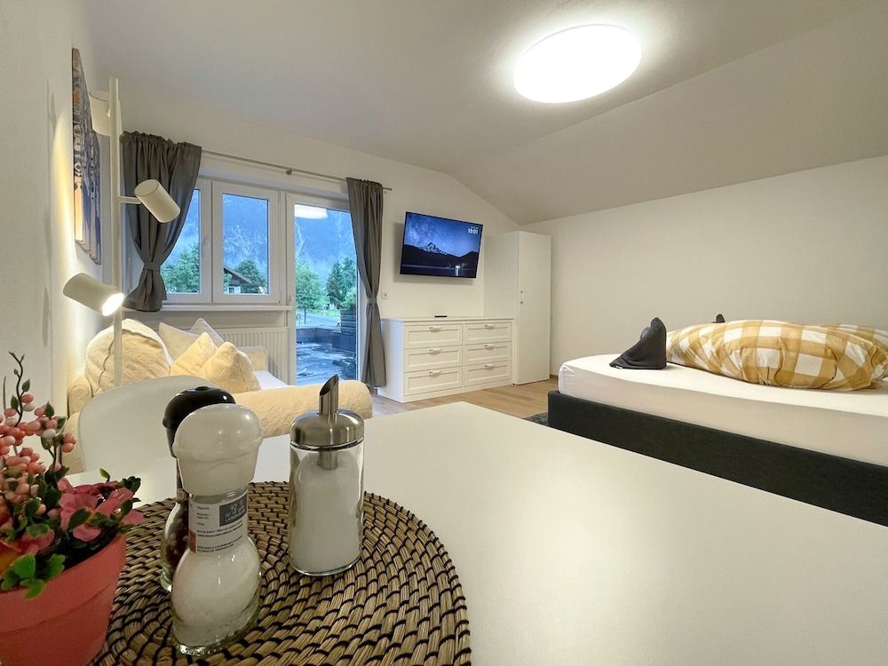 Basic Studio, 1 Queen Bed with Sofa bed, Balcony, Mountain View