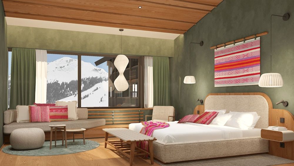 Comfort Suite, 1 King Bed, Mountain View